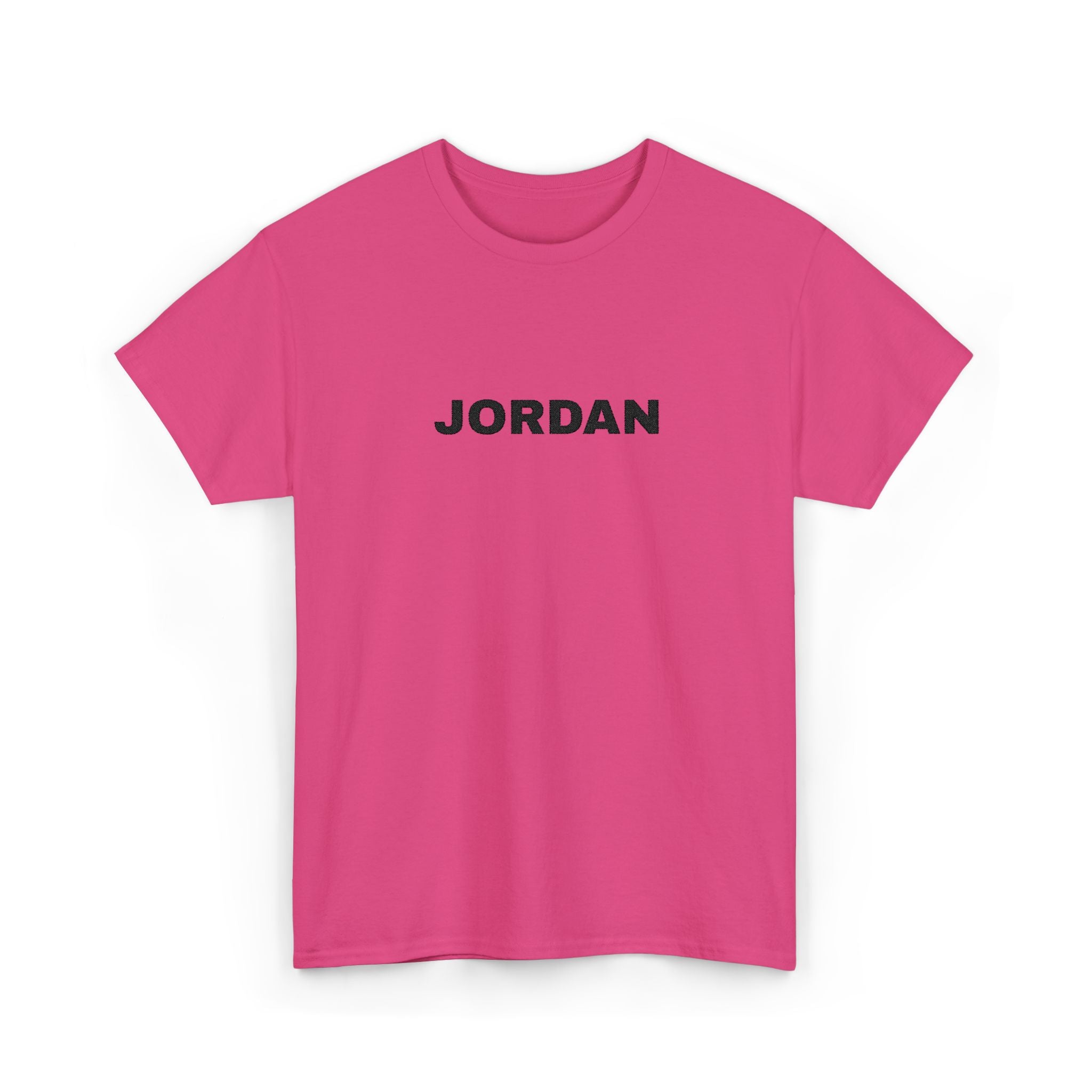 Jordan Minimalist Name Tee — Personalized Monogram Shirt