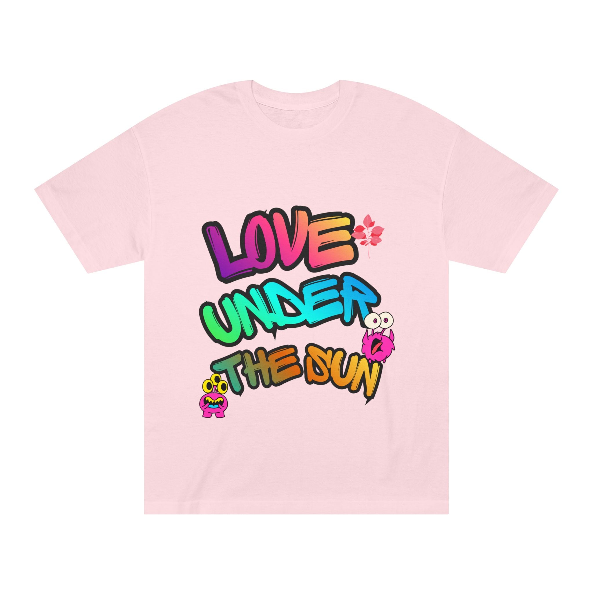 Love Under The Sun Graphic Tee — Colorful Retro Streetwear T-Shirt