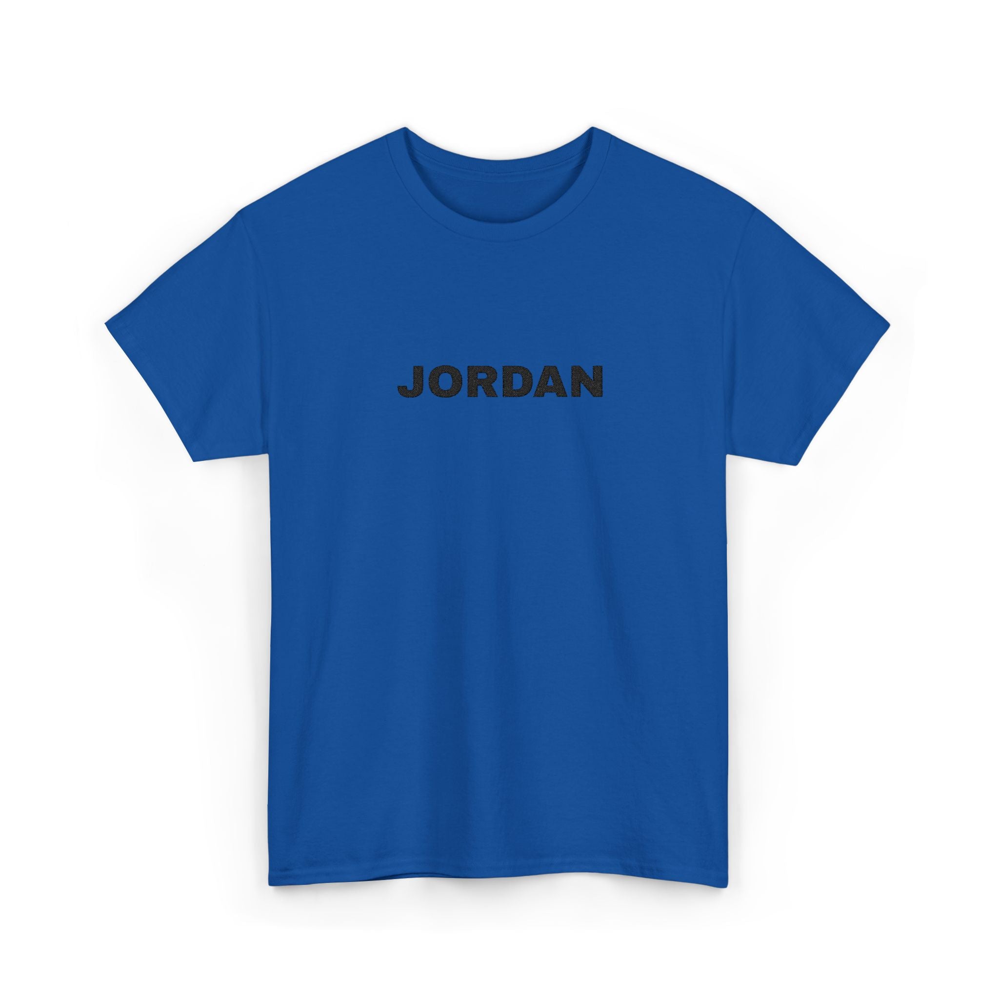 Jordan Minimalist Name Tee — Personalized Monogram Shirt