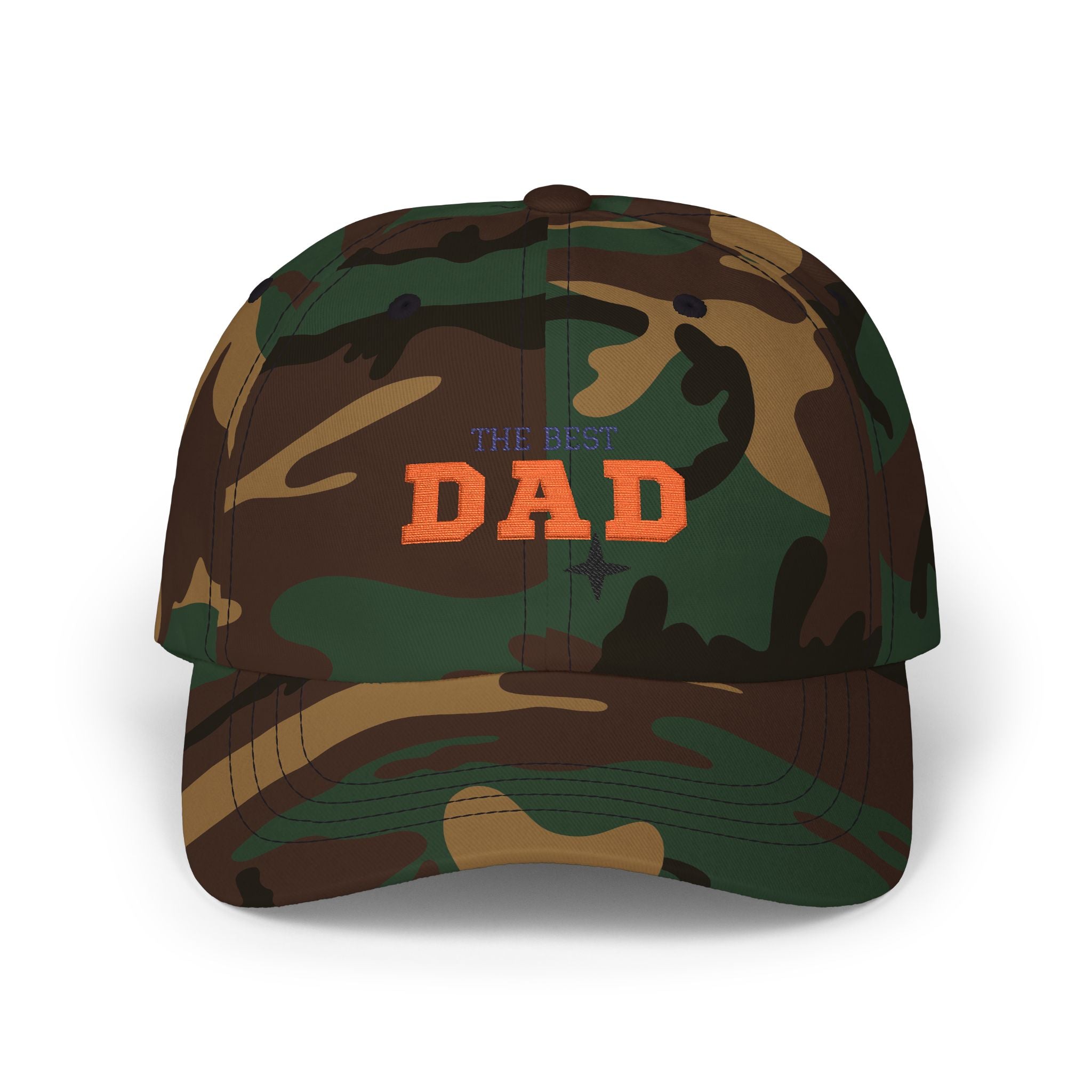 Best Dad Embroidered Cap — Classic Dad Hat for Father’s Day & Gifts