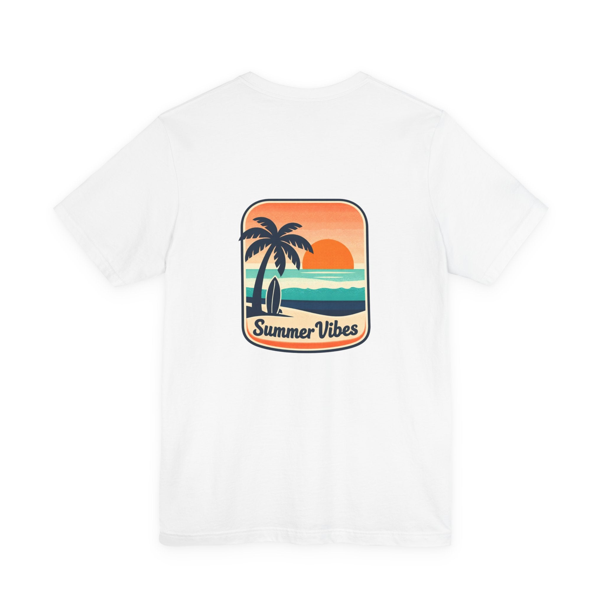 Summer Vibes Beach T-Shirt - "Summer Is My Happy Place" Graphic Tee