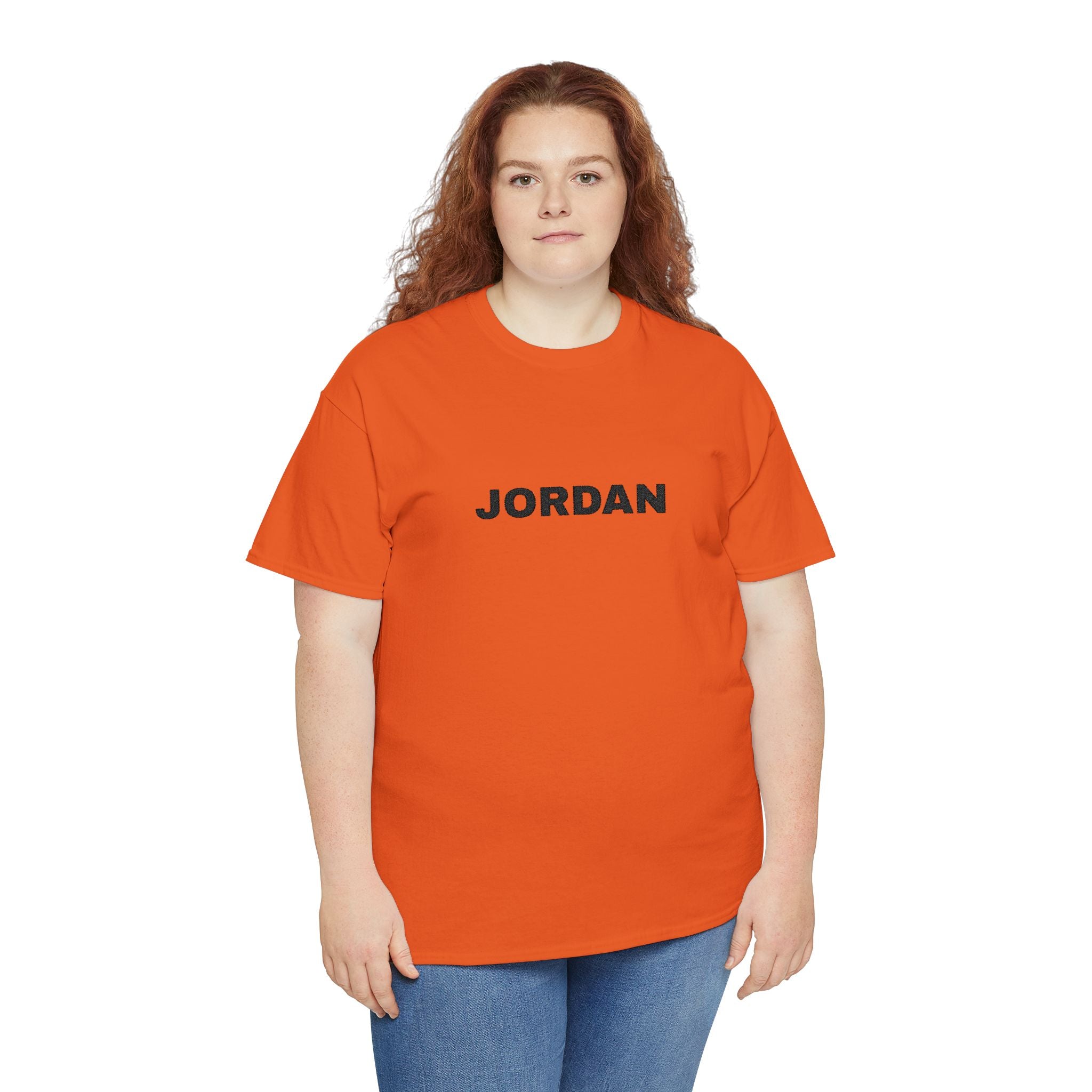 Jordan Minimalist Name Tee — Personalized Monogram Shirt