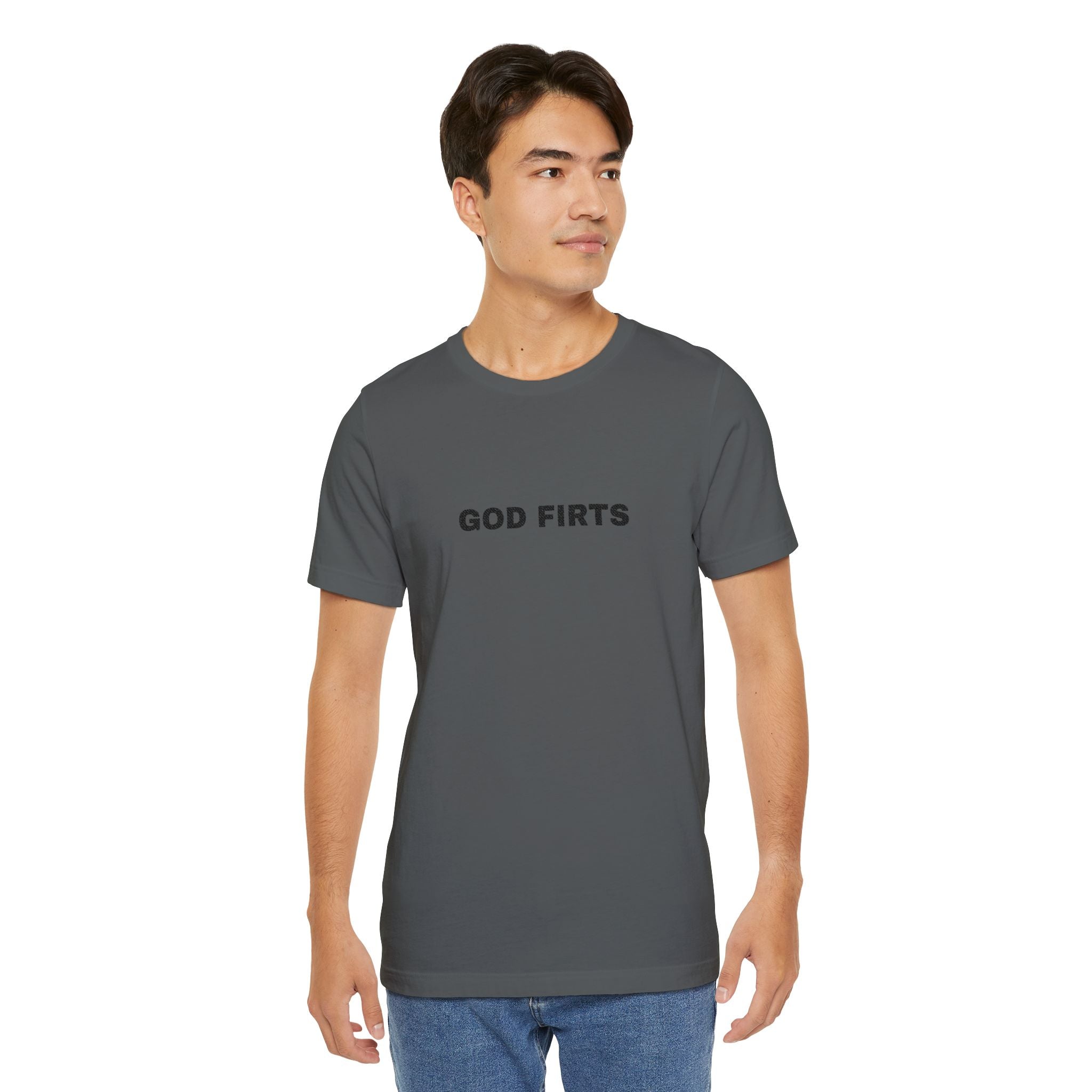 God First T-Shirt — Minimal Christian Faith Tee