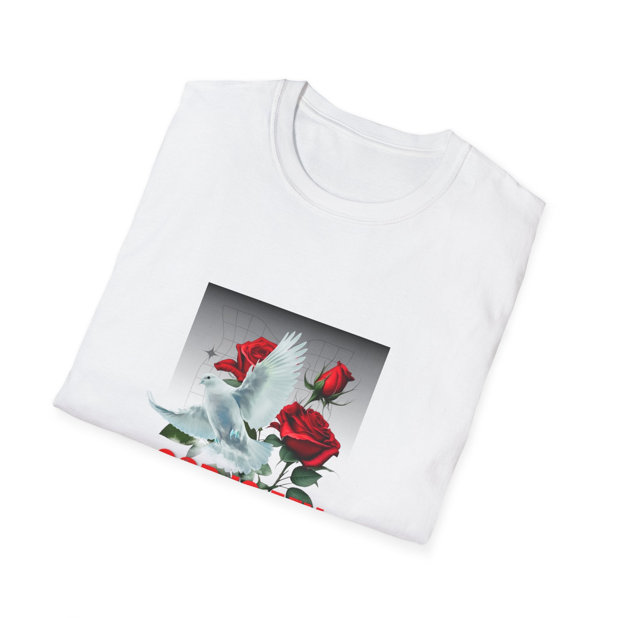 God Is My Strength T-Shirt — Floral Faith Graphic Tee