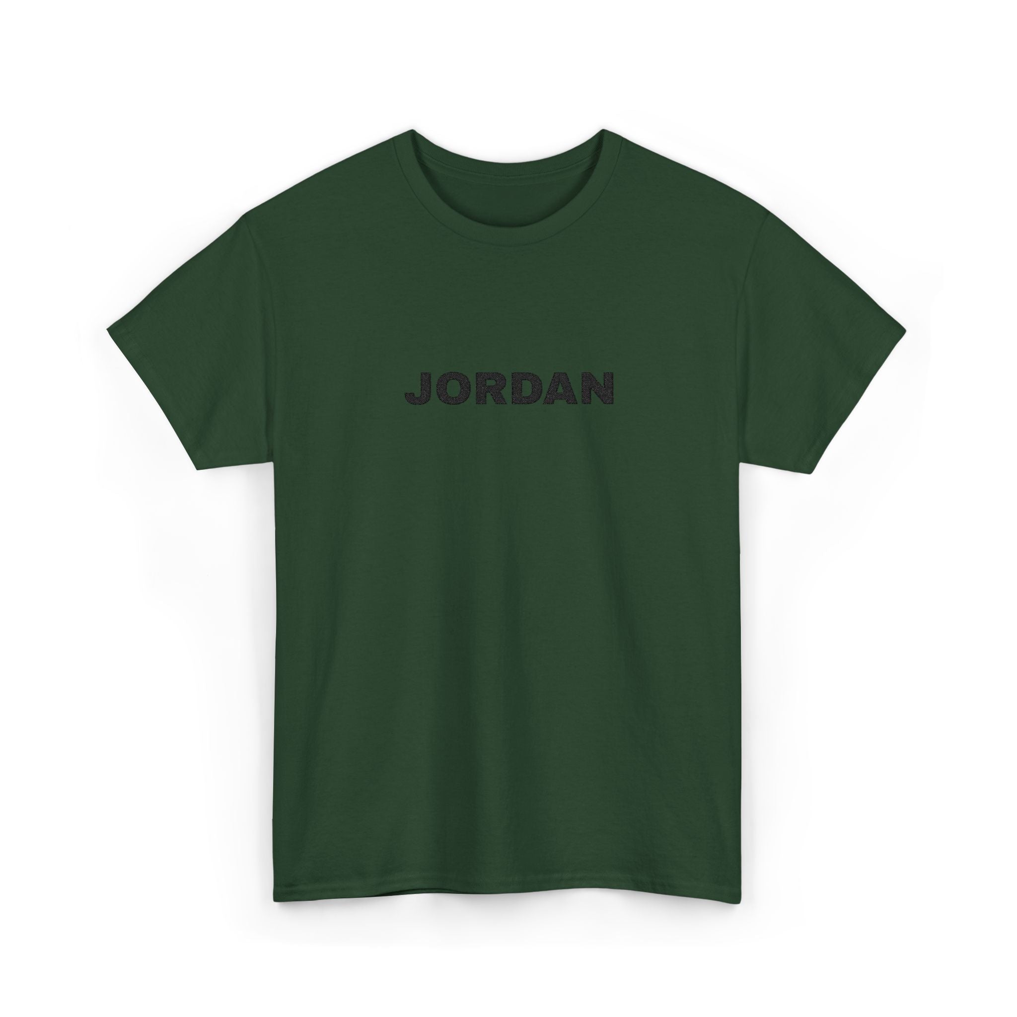 Jordan Minimalist Name Tee — Personalized Monogram Shirt