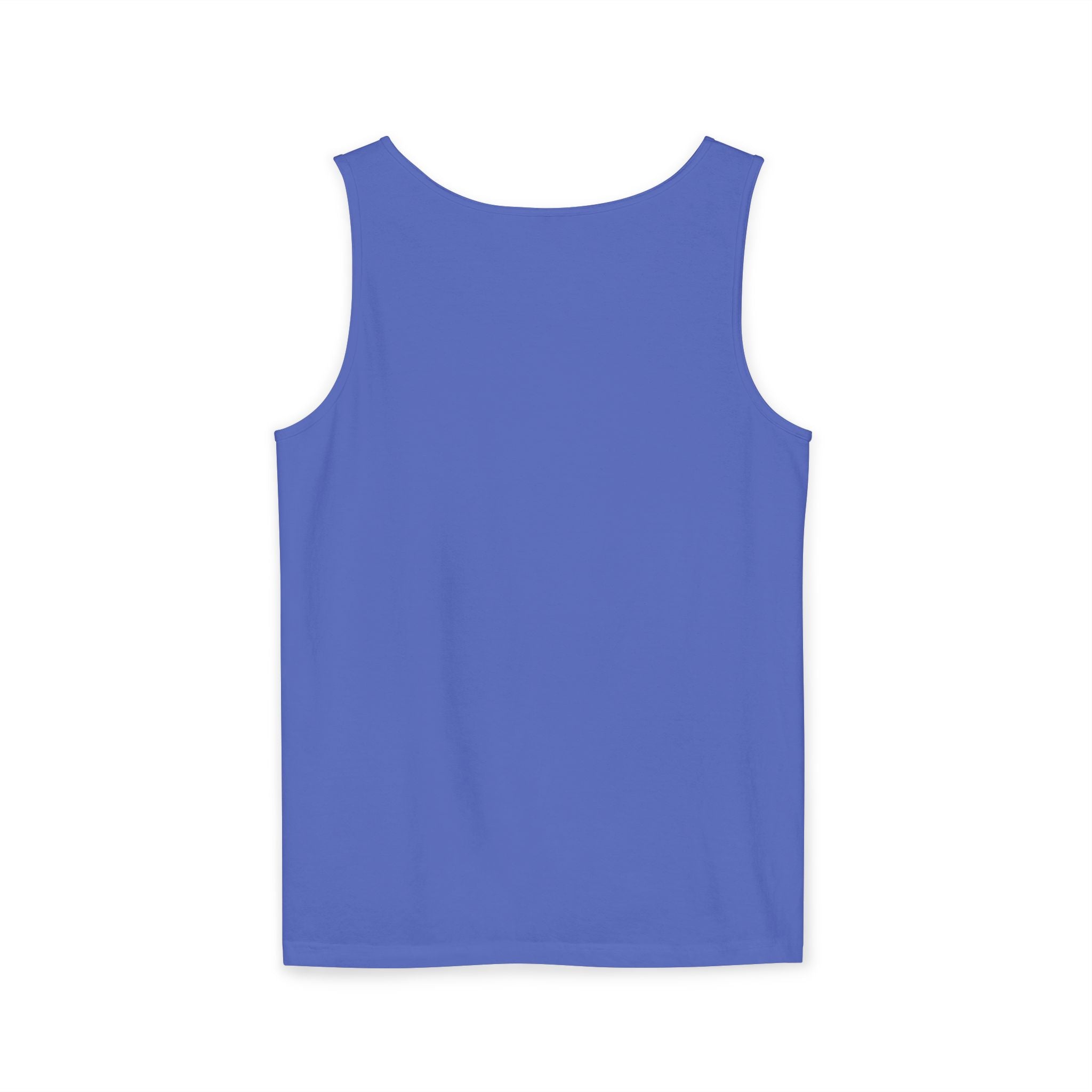 Wolf Face Tank Top — Vintage Blue Wolf Graphic Animal Lover Tee