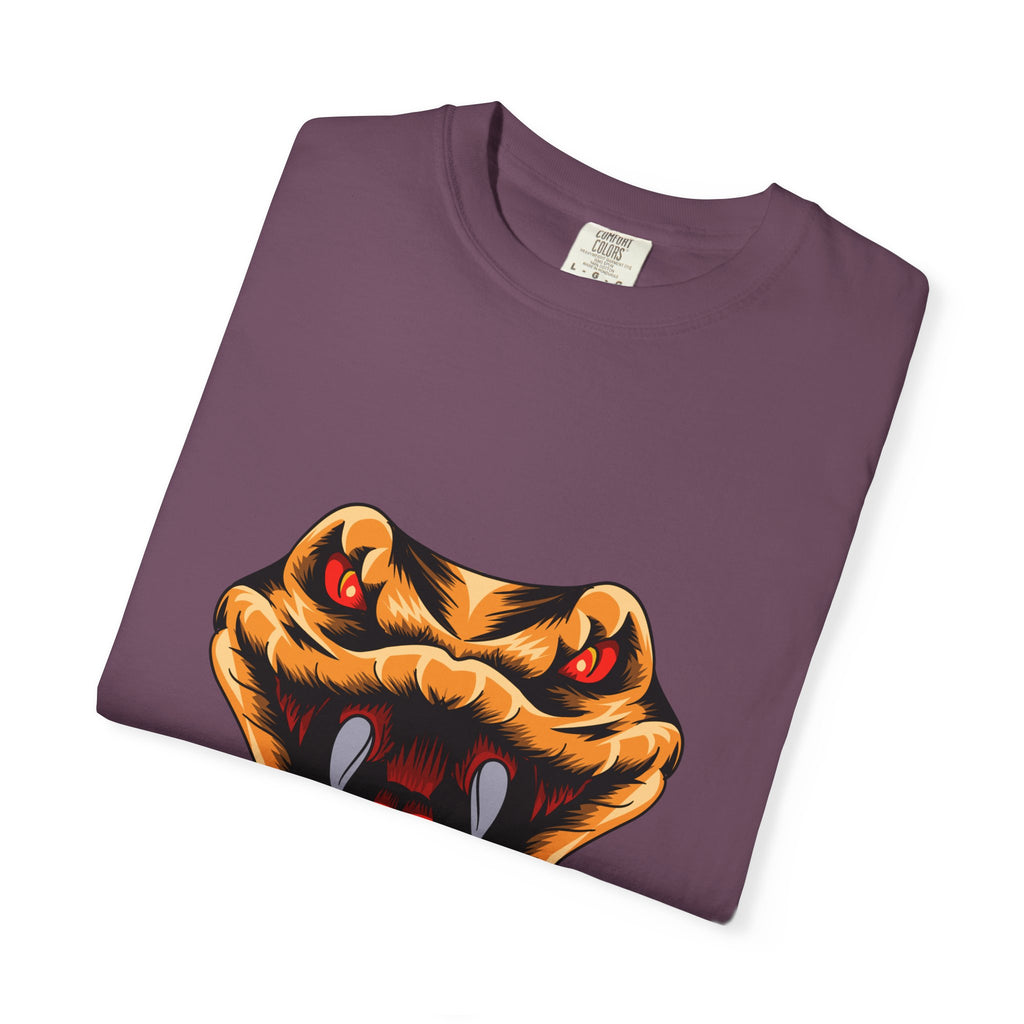 King of Snake T-Shirt — Bold Venom Snake Head Graphic Tee