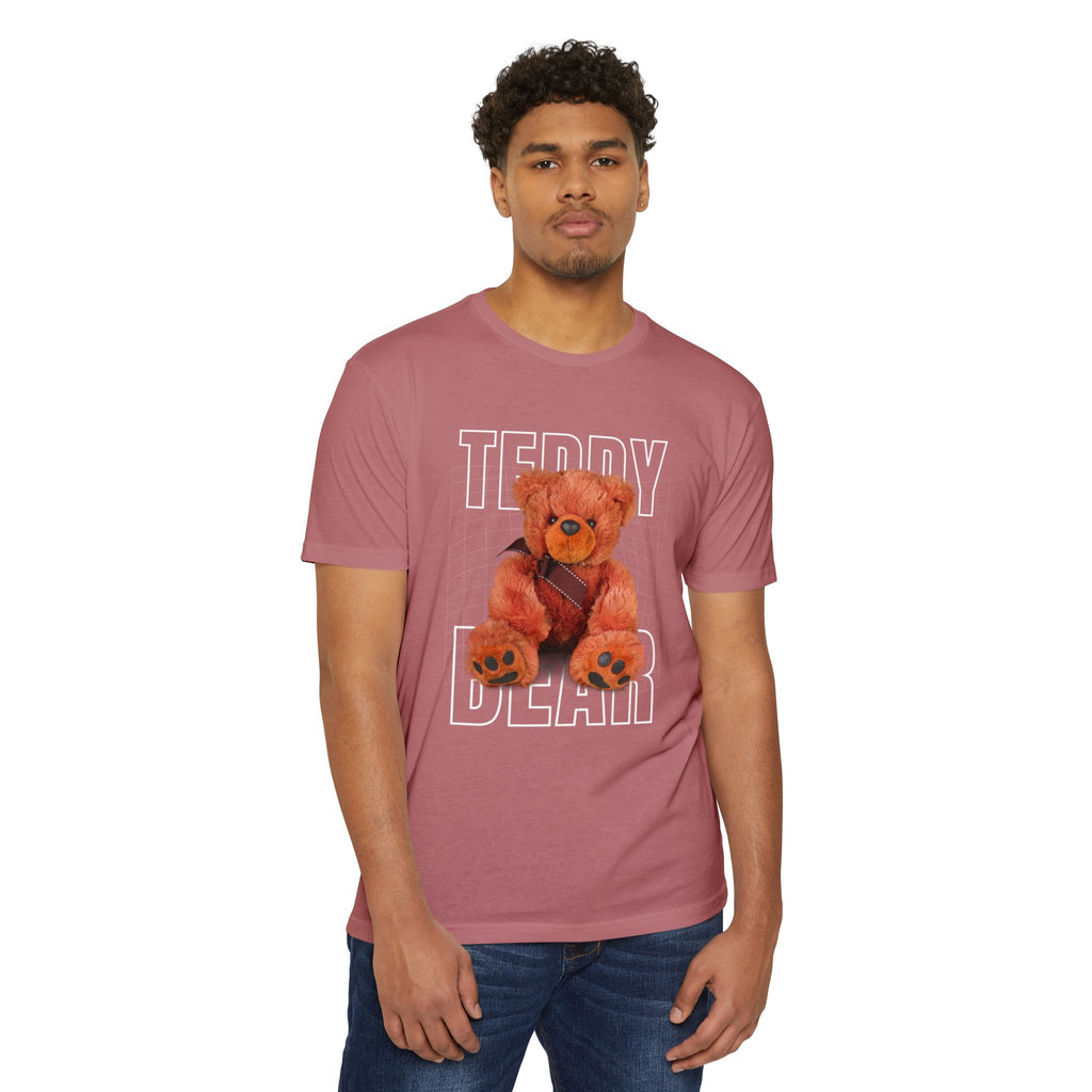 Teddy Bear Graphic T-Shirt — Vintage Plush Teddy Design
