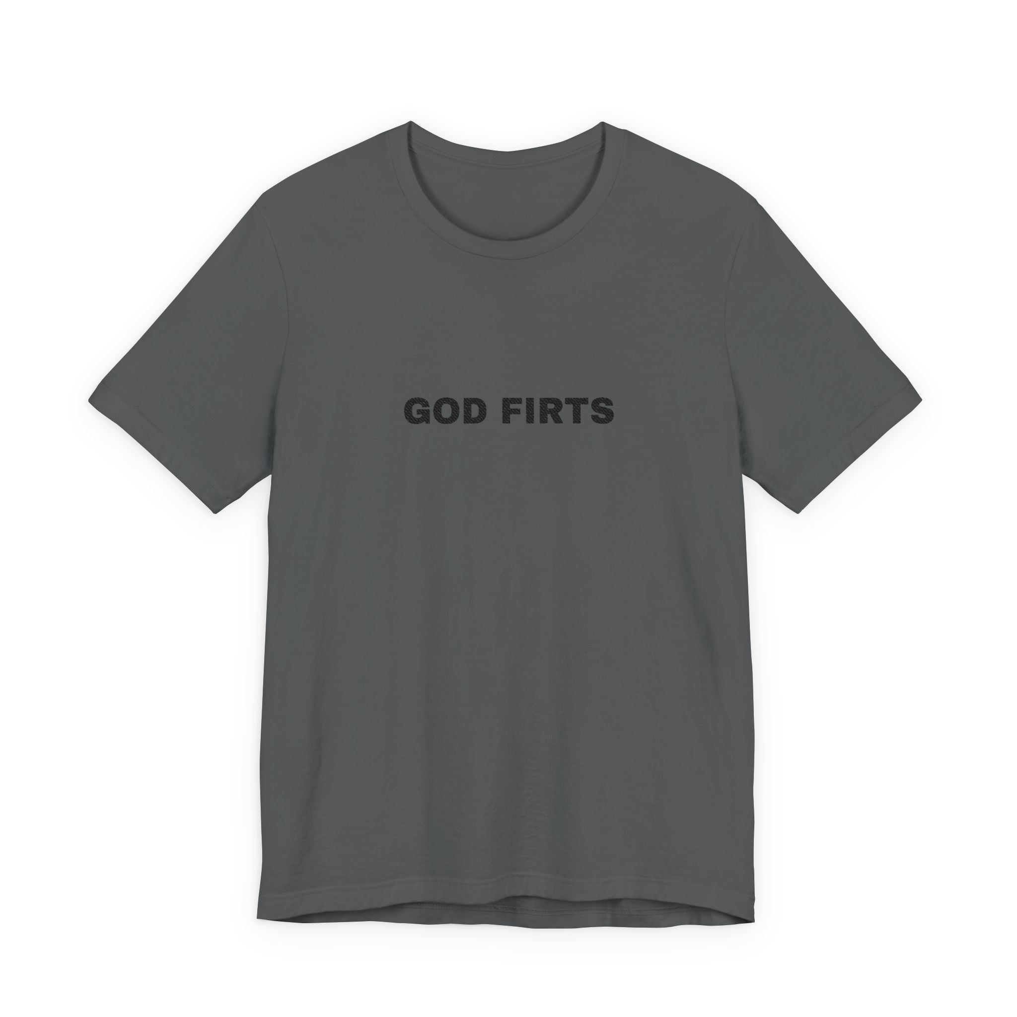 God First T-Shirt — Minimal Christian Faith Tee