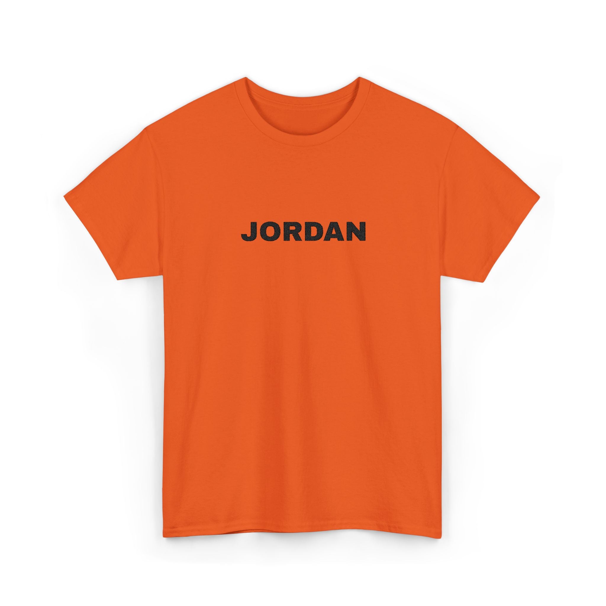 Jordan Minimalist Name Tee — Personalized Monogram Shirt