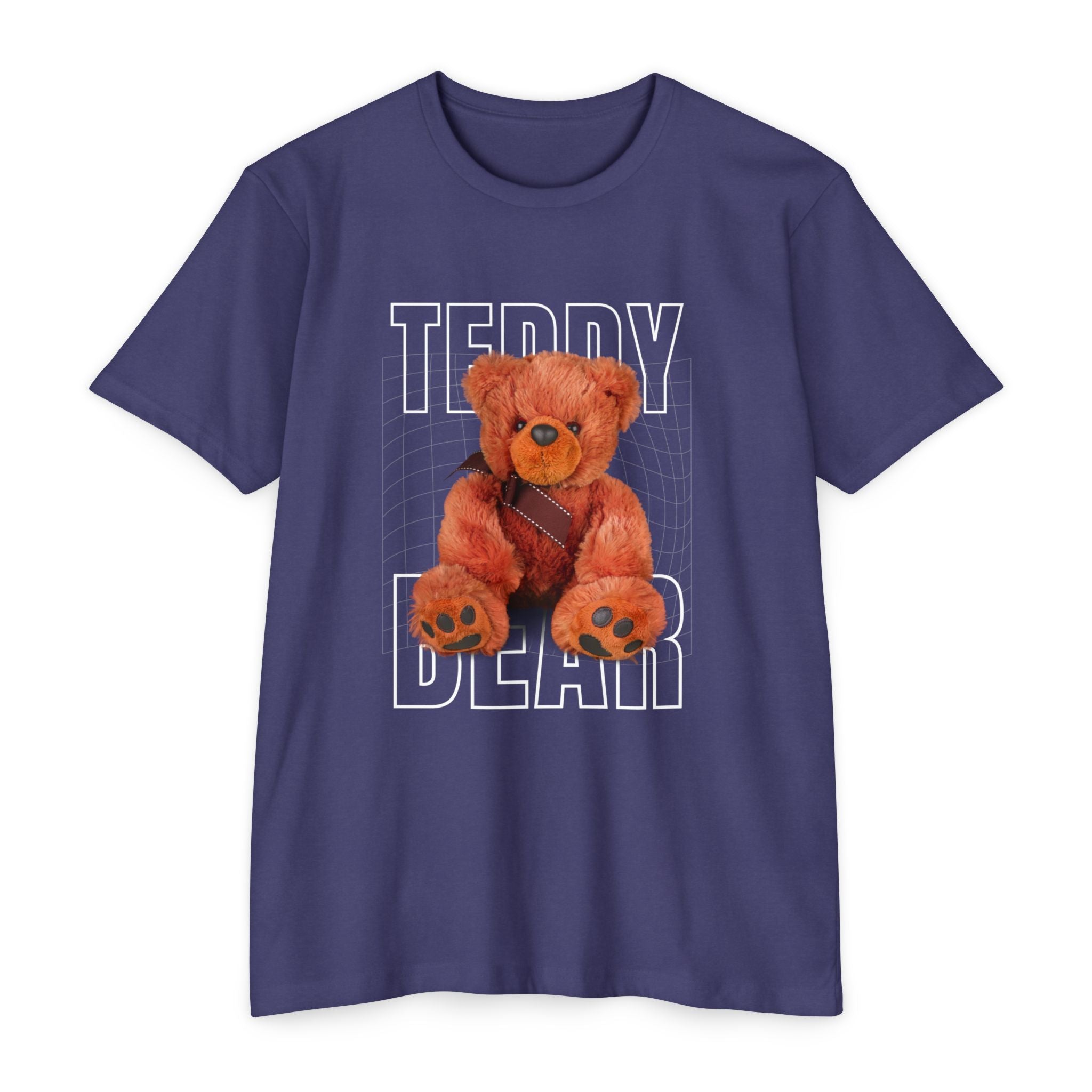 Teddy Bear Graphic T-Shirt — Vintage Plush Teddy Design