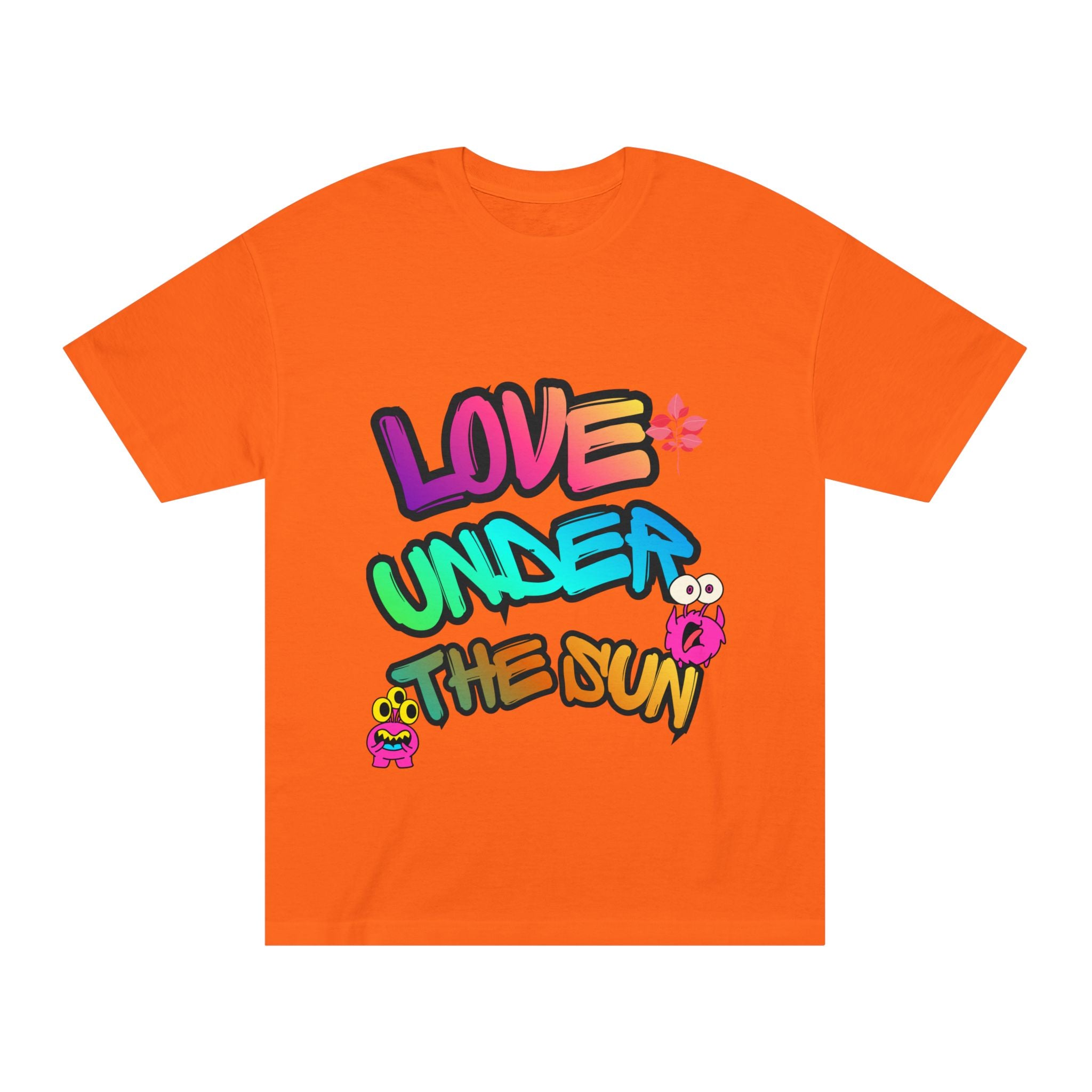 Love Under The Sun Graphic Tee — Colorful Retro Streetwear T-Shirt