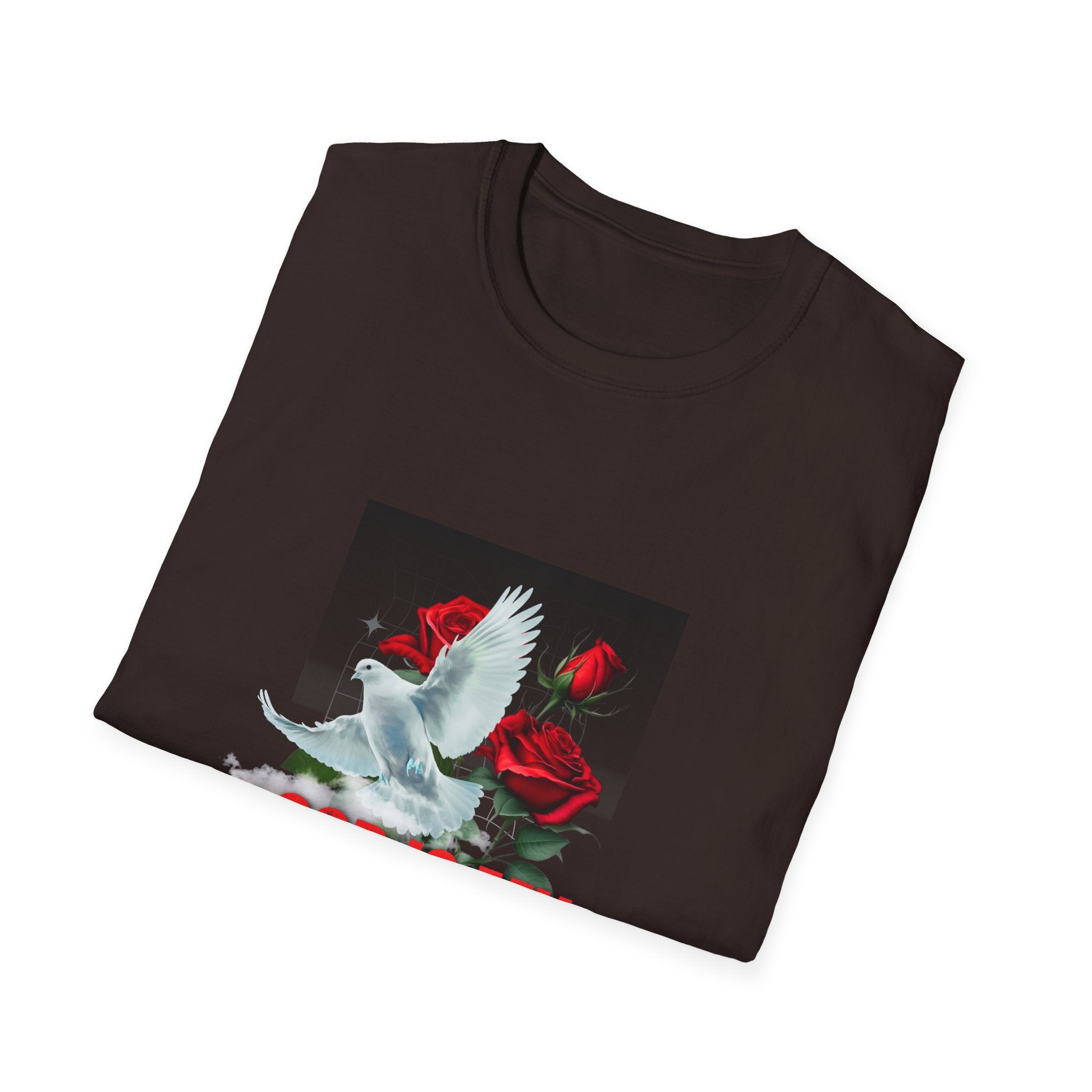 God Is My Strength T-Shirt — Floral Faith Graphic Tee