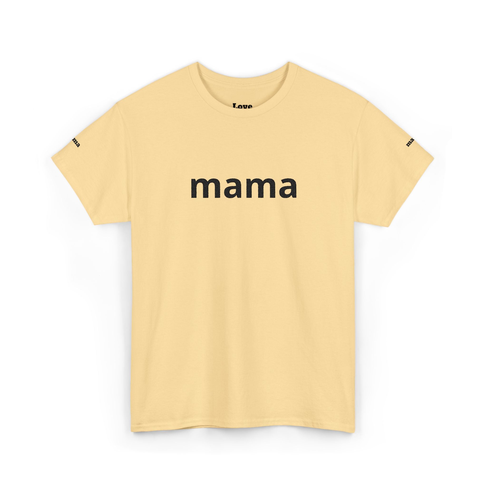 Mama T-Shirt — Simple Floral Script Tee for Moms | Mother’s Day Gift