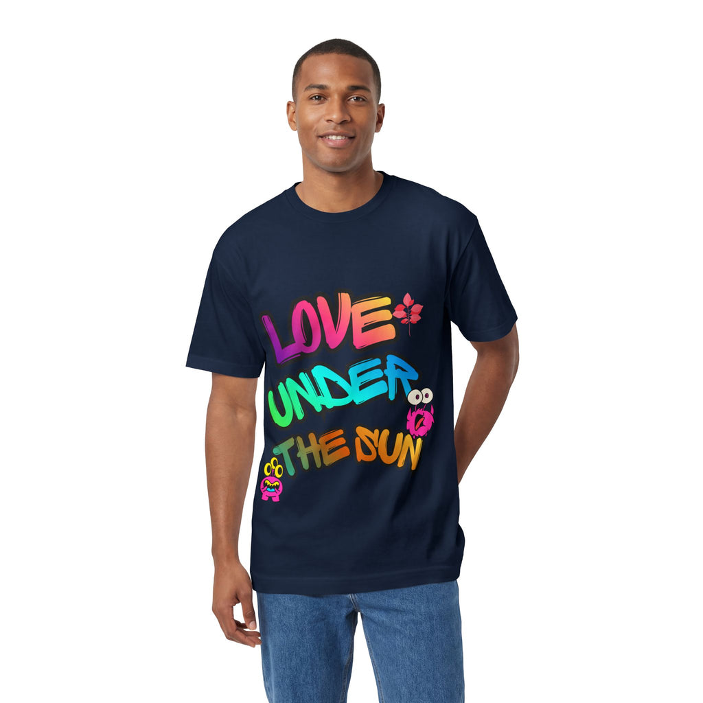 Love Under The Sun Graphic Tee — Colorful Retro Streetwear T-Shirt