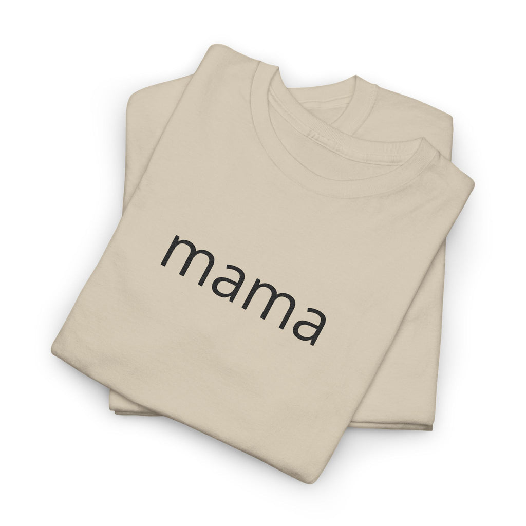 Mama T-Shirt — Simple Floral Script Tee for Moms | Mother’s Day Gift