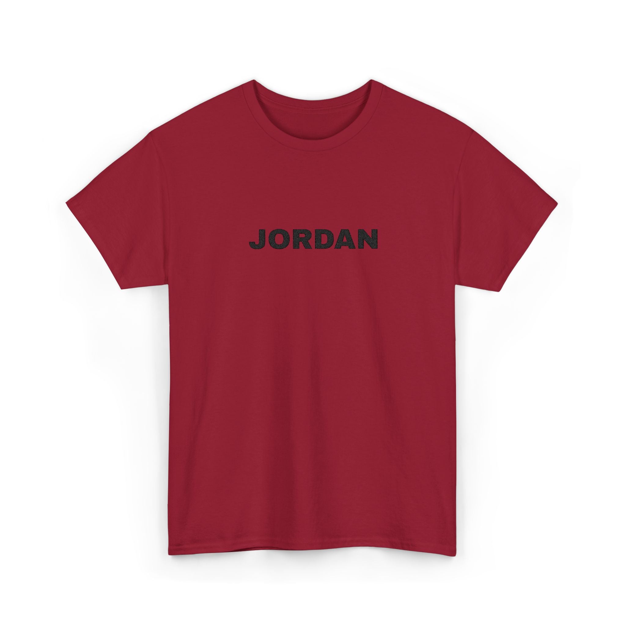 Jordan Minimalist Name Tee — Personalized Monogram Shirt
