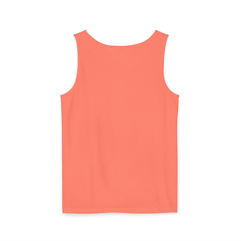 Wolf Face Tank Top — Vintage Blue Wolf Graphic Animal Lover Tee
