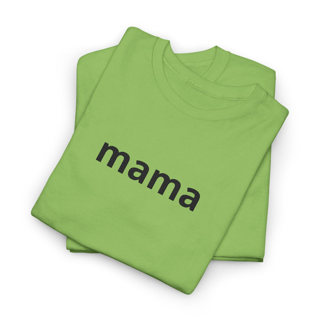 Mama T-Shirt — Simple Floral Script Tee for Moms | Mother’s Day Gift