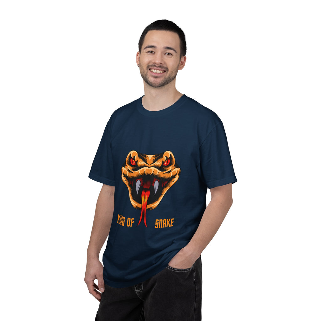 King of Snake T-Shirt — Bold Venom Snake Head Graphic Tee