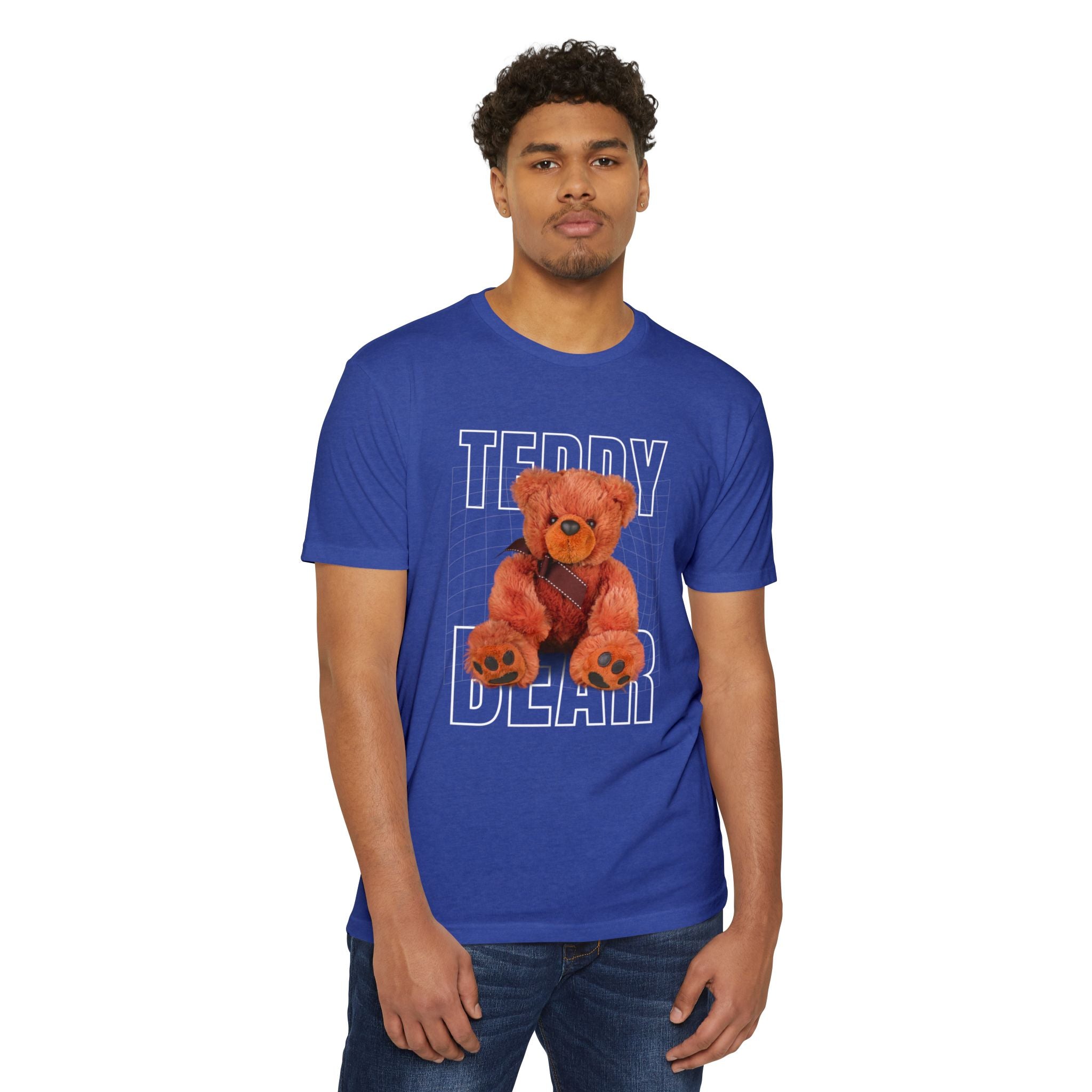 Teddy Bear Graphic T-Shirt — Vintage Plush Teddy Design