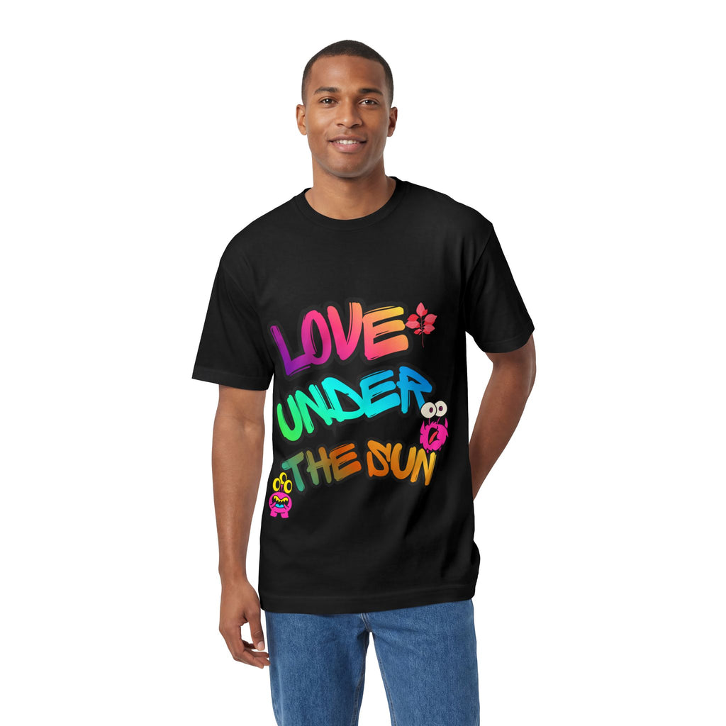 Love Under The Sun Graphic Tee — Colorful Retro Streetwear T-Shirt