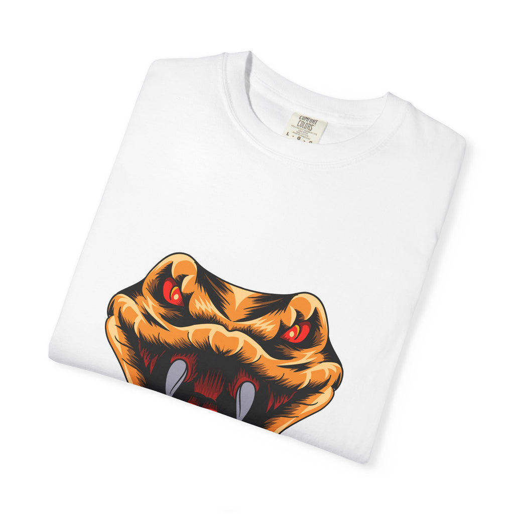 King of Snake T-Shirt — Bold Venom Snake Head Graphic Tee