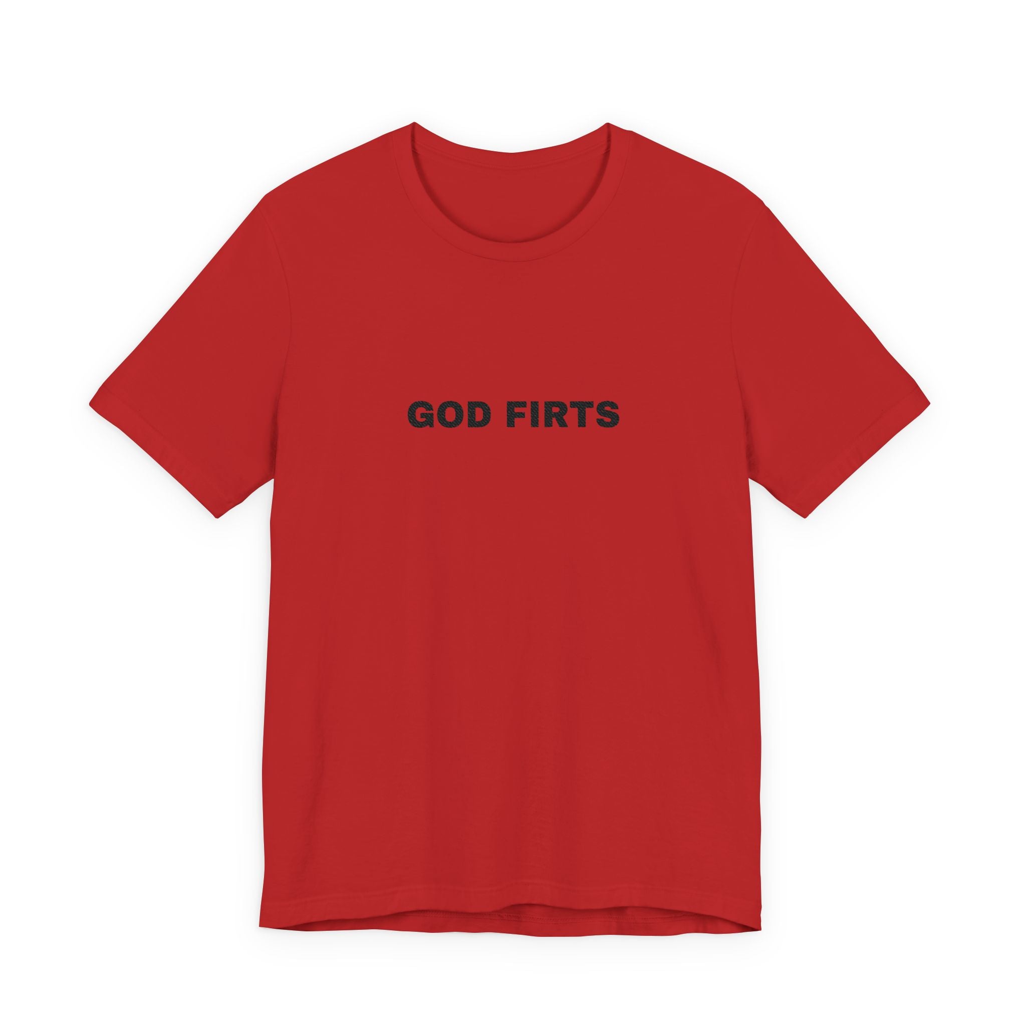 God First T-Shirt — Minimal Christian Faith Tee