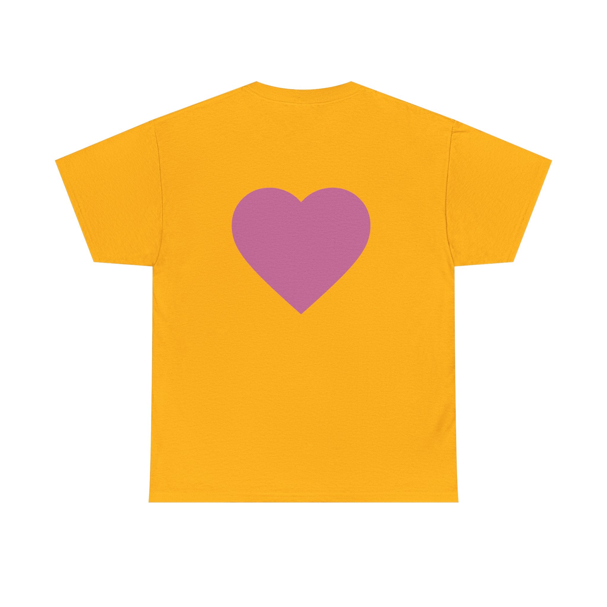 Best Mom Ever T-Shirt — Gradient Block Text Tee with Back Heart