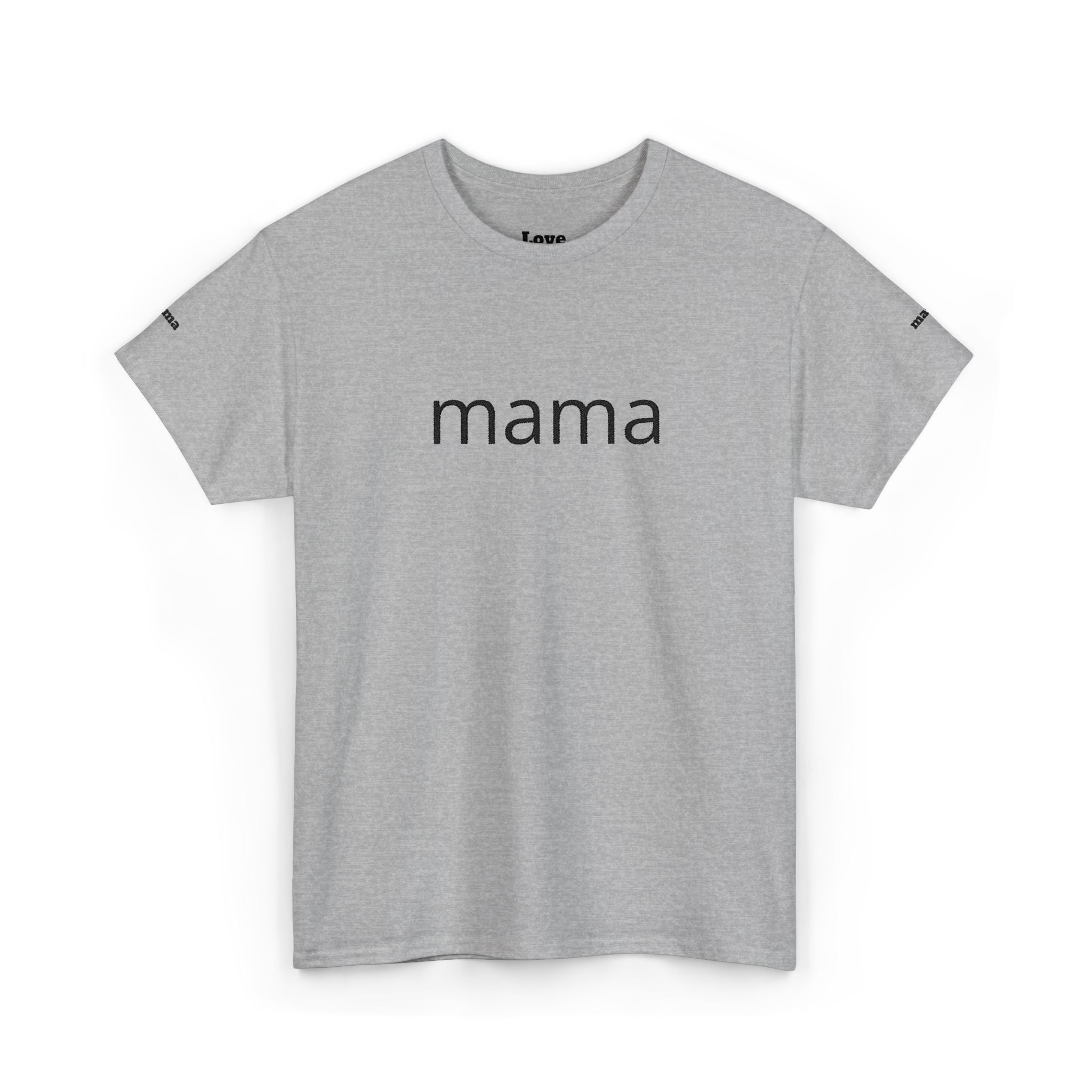 Mama T-Shirt — Simple Floral Script Tee for Moms | Mother’s Day Gift