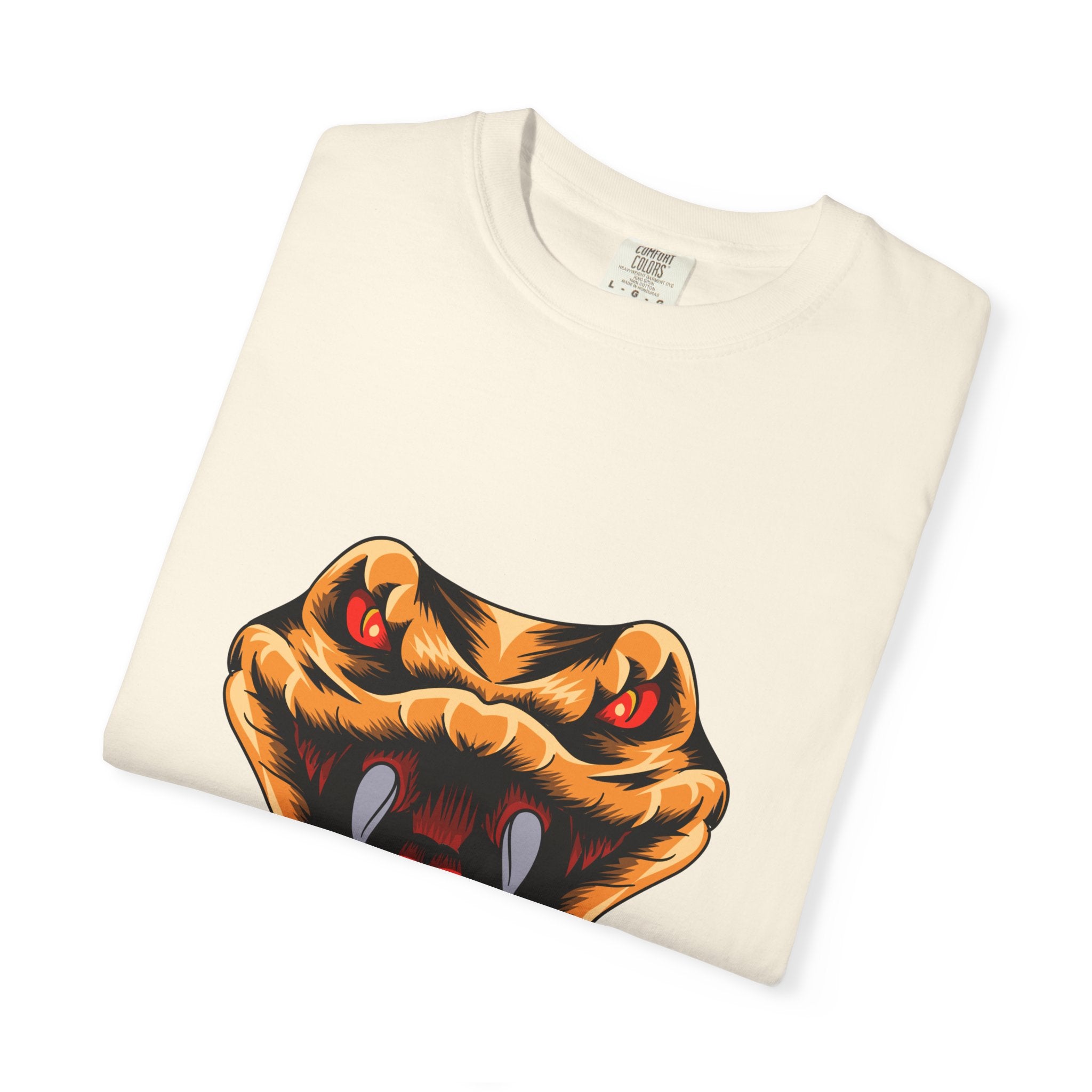 King of Snake T-Shirt — Bold Venom Snake Head Graphic Tee