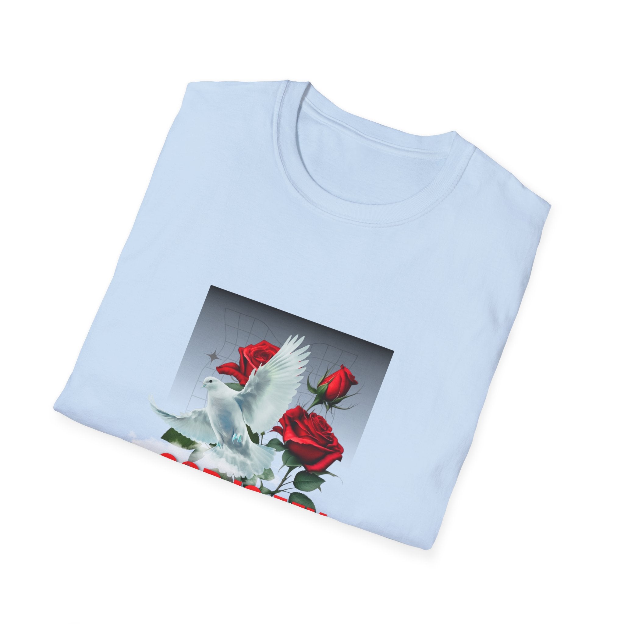 God Is My Strength T-Shirt — Floral Faith Graphic Tee