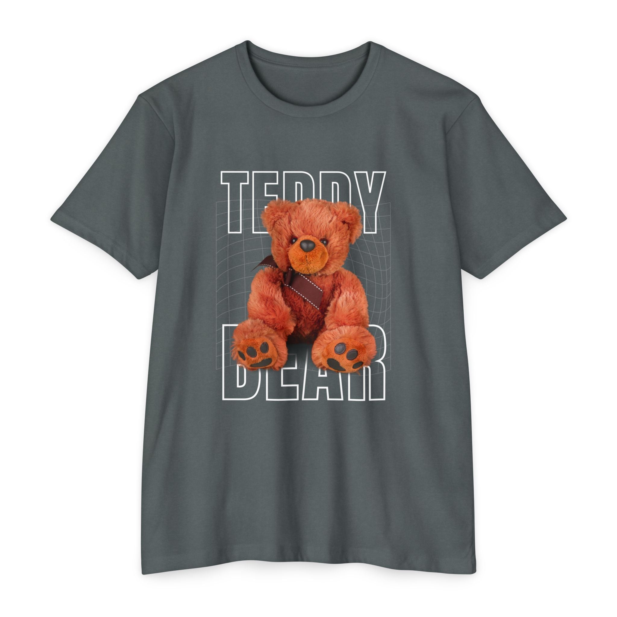 Teddy Bear Graphic T-Shirt — Vintage Plush Teddy Design