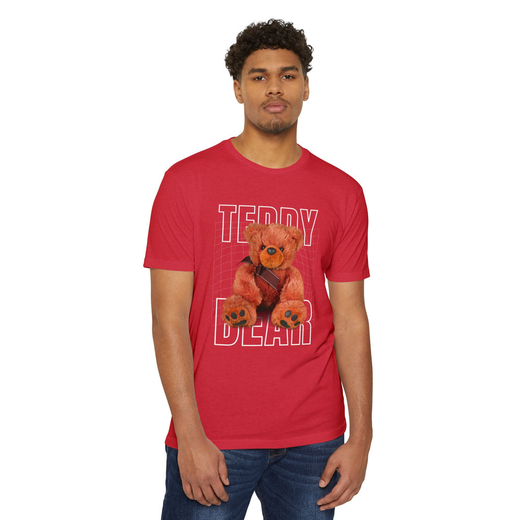 Teddy Bear Graphic T-Shirt — Vintage Plush Teddy Design