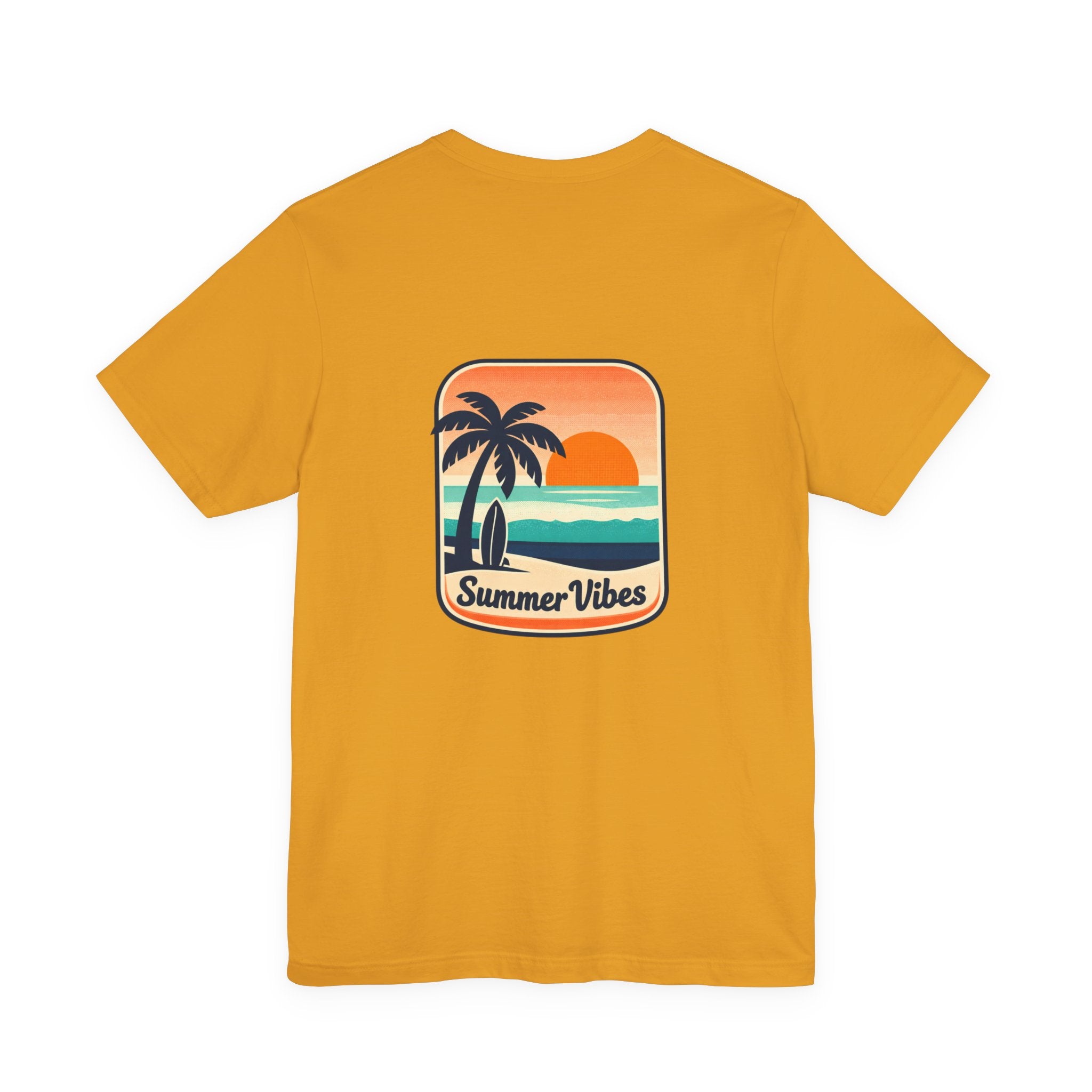 Summer Vibes Beach T-Shirt - "Summer Is My Happy Place" Graphic Tee