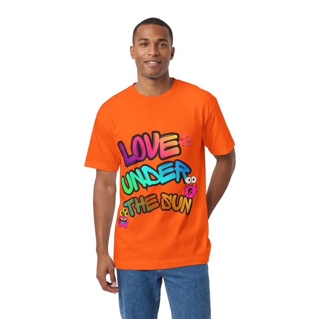 Love Under The Sun Graphic Tee — Colorful Retro Streetwear T-Shirt
