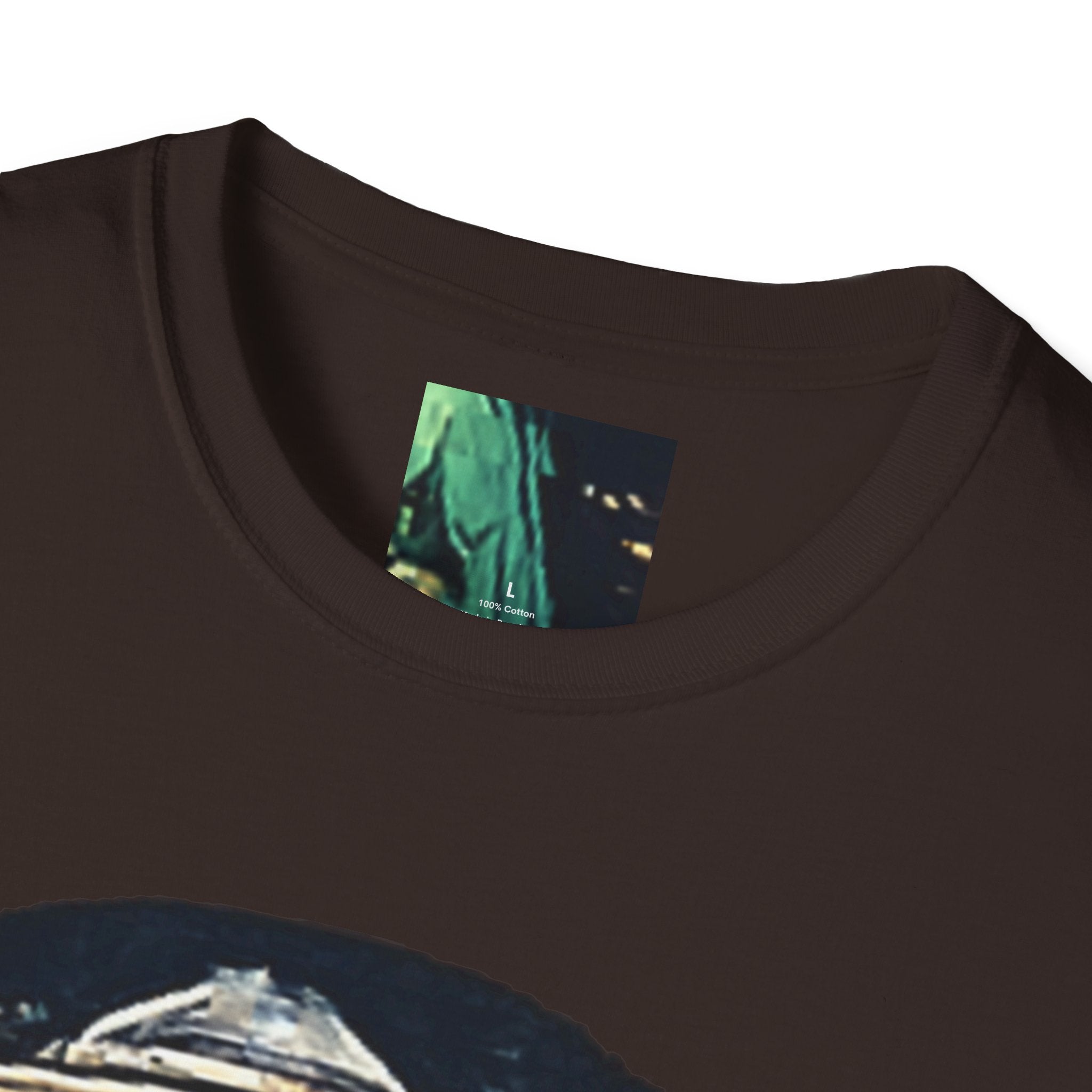 Alien Abduction Graphic T-Shirt — Retro UFO & Planets Space Tee