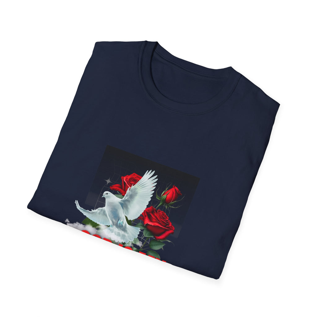 God Is My Strength T-Shirt — Floral Faith Graphic Tee