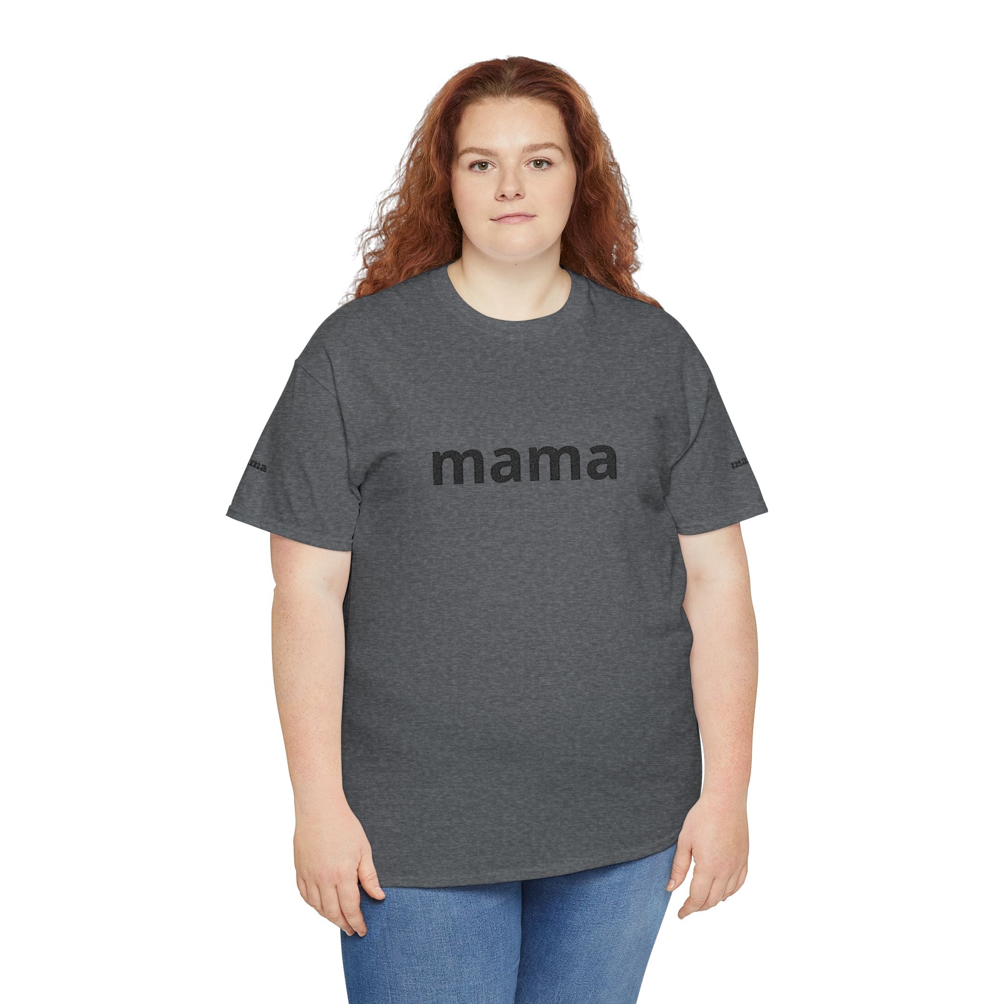 Mama T-Shirt — Simple Floral Script Tee for Moms | Mother’s Day Gift