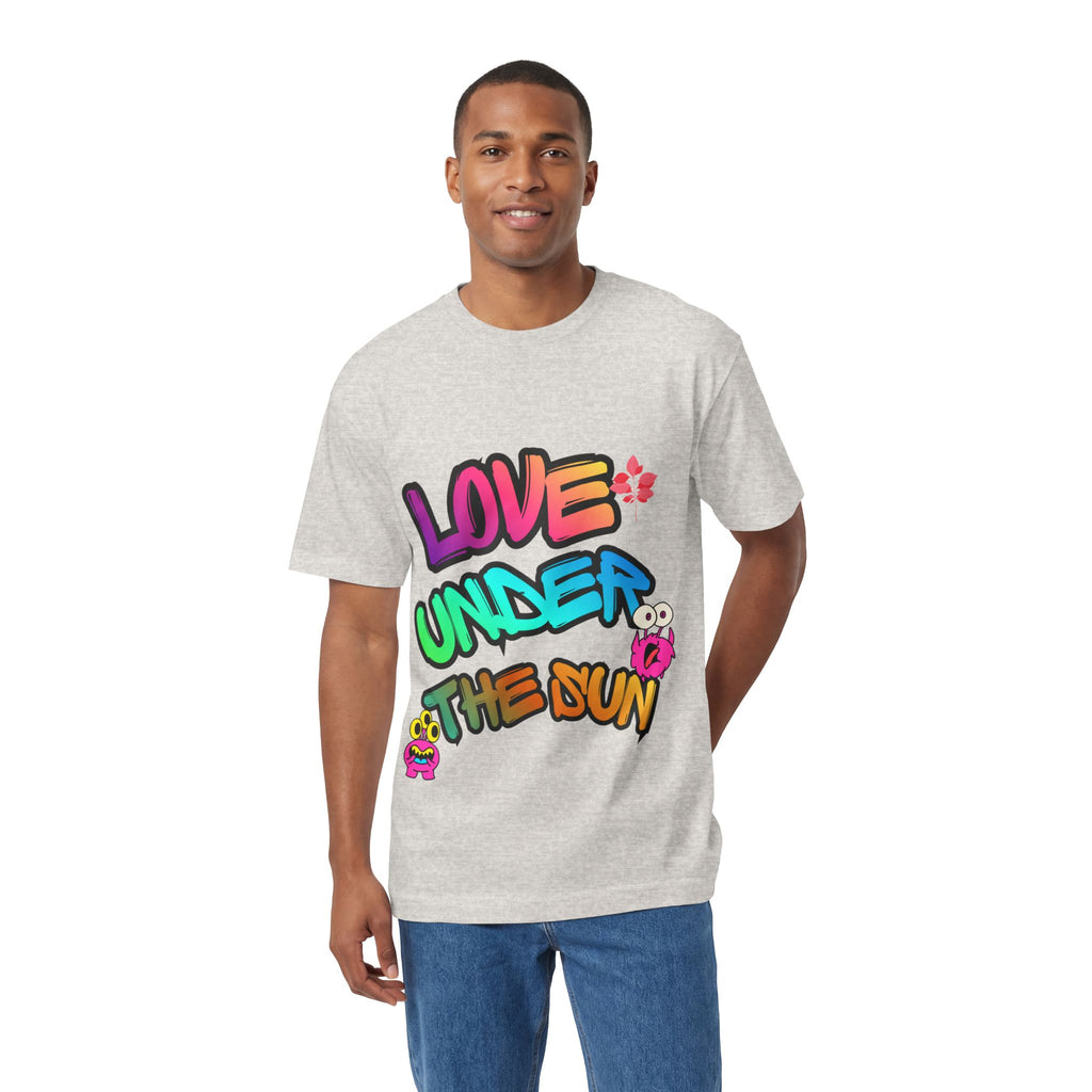 Love Under The Sun Graphic Tee — Colorful Retro Streetwear T-Shirt