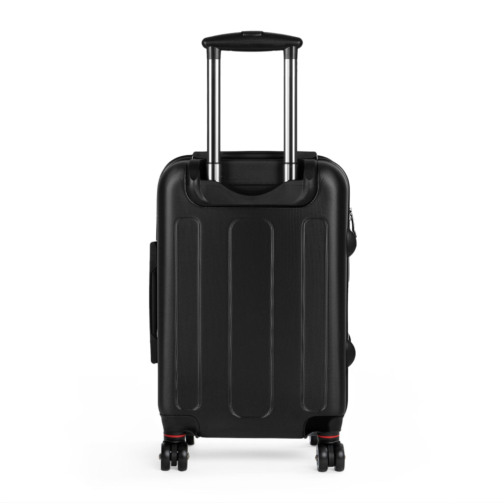 Suitcase – 'Lost in Paradise' Tropical Carry-On Luggage Sticker Design