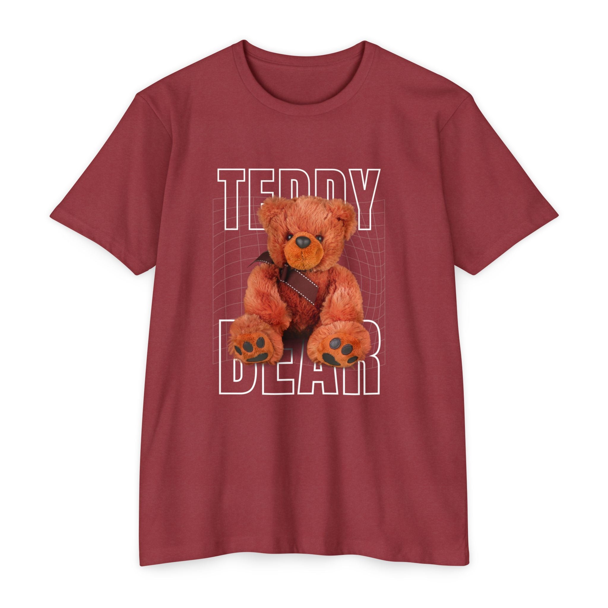 Teddy Bear Graphic T-Shirt — Vintage Plush Teddy Design
