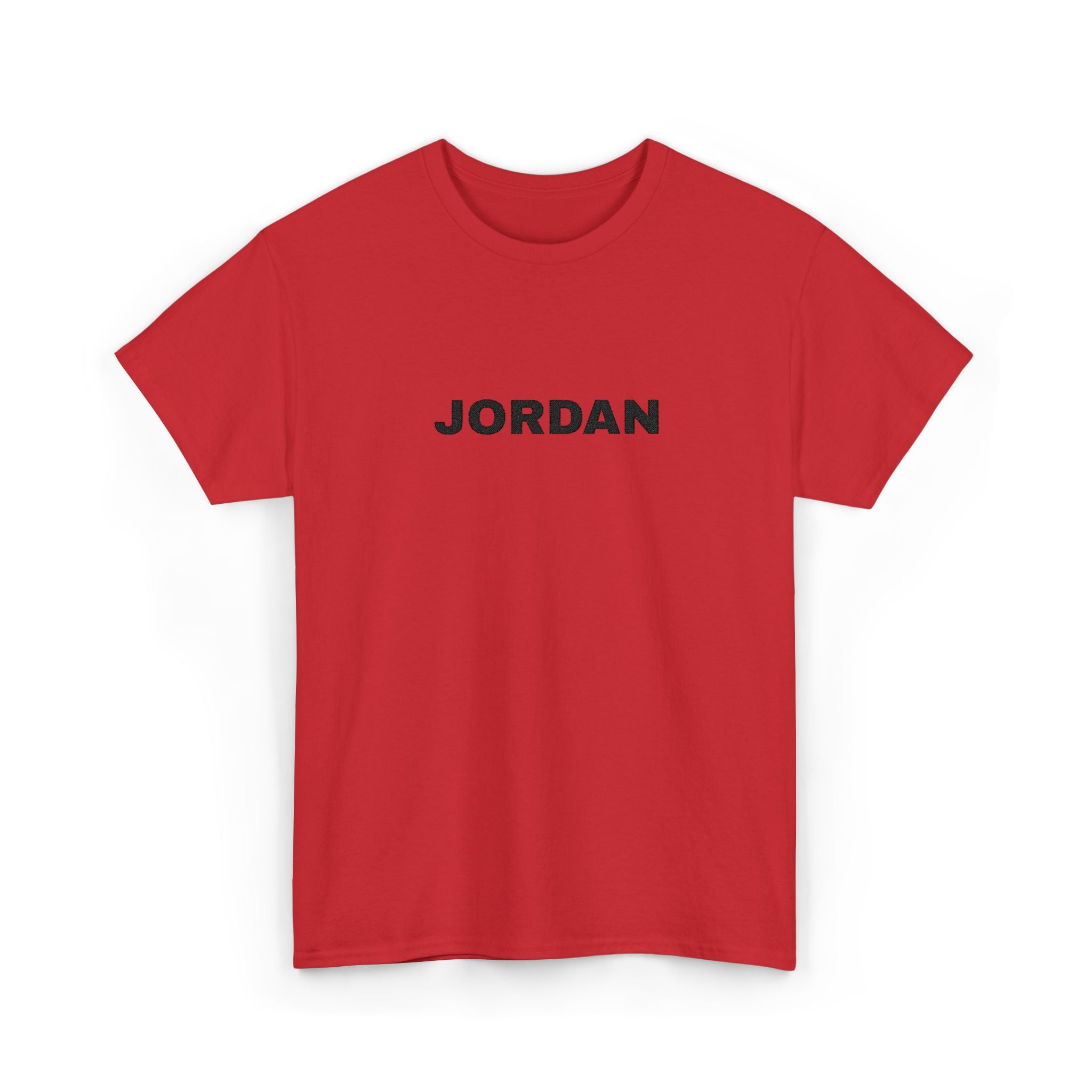Jordan Minimalist Name Tee — Personalized Monogram Shirt