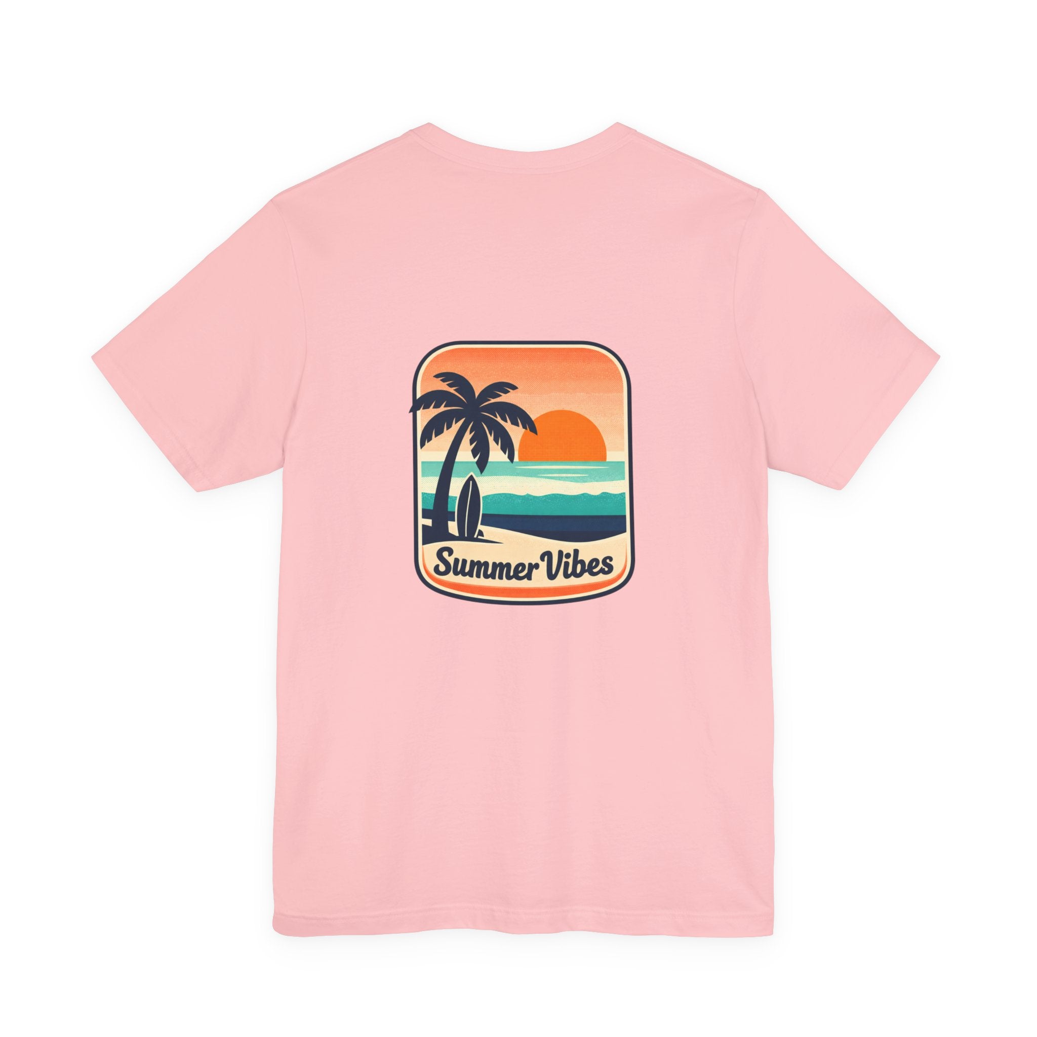 Summer Vibes Beach T-Shirt - "Summer Is My Happy Place" Graphic Tee
