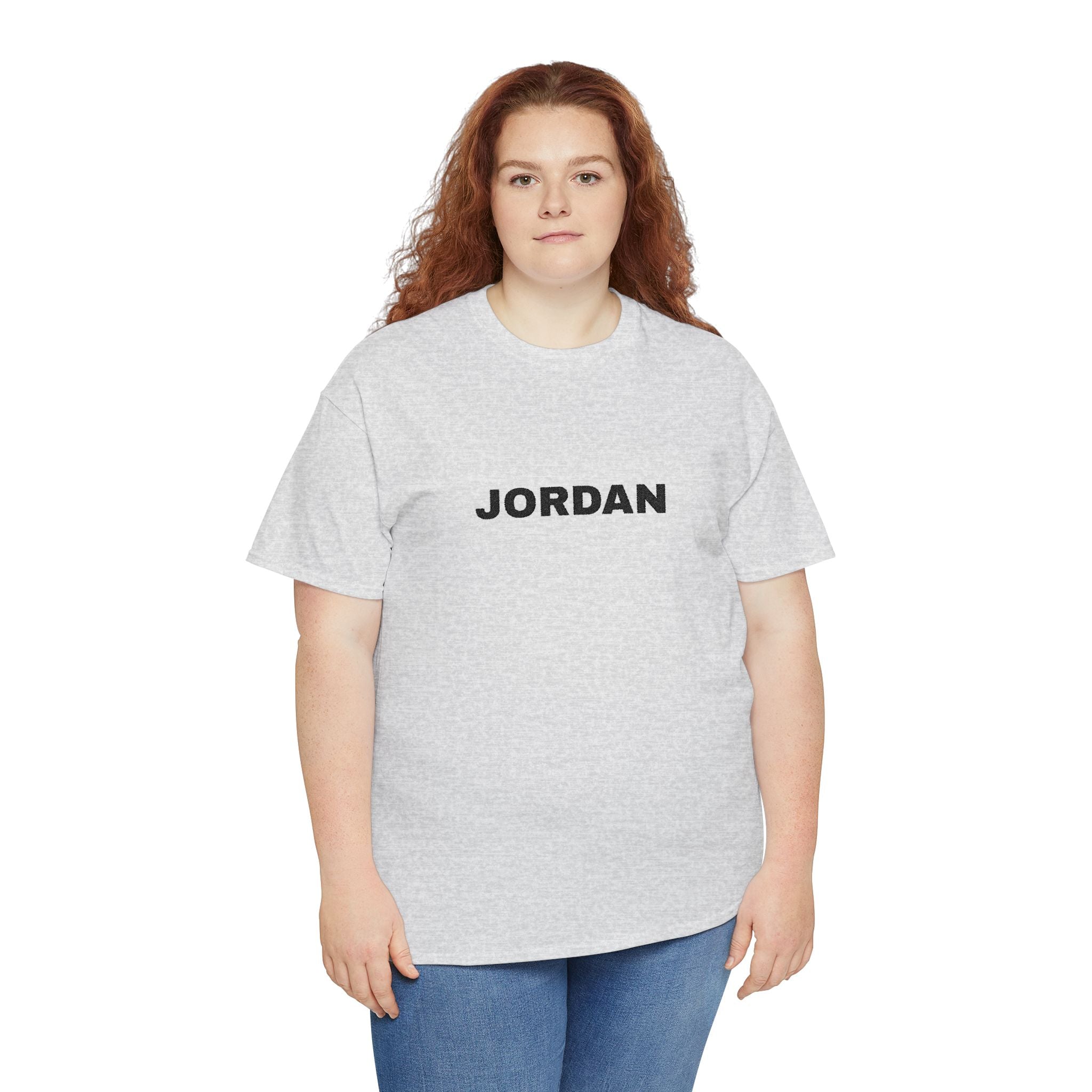 Jordan Minimalist Name Tee — Personalized Monogram Shirt