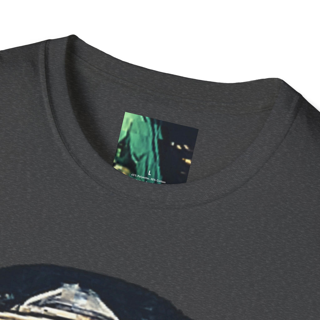 Alien Abduction Graphic T-Shirt — Retro UFO & Planets Space Tee
