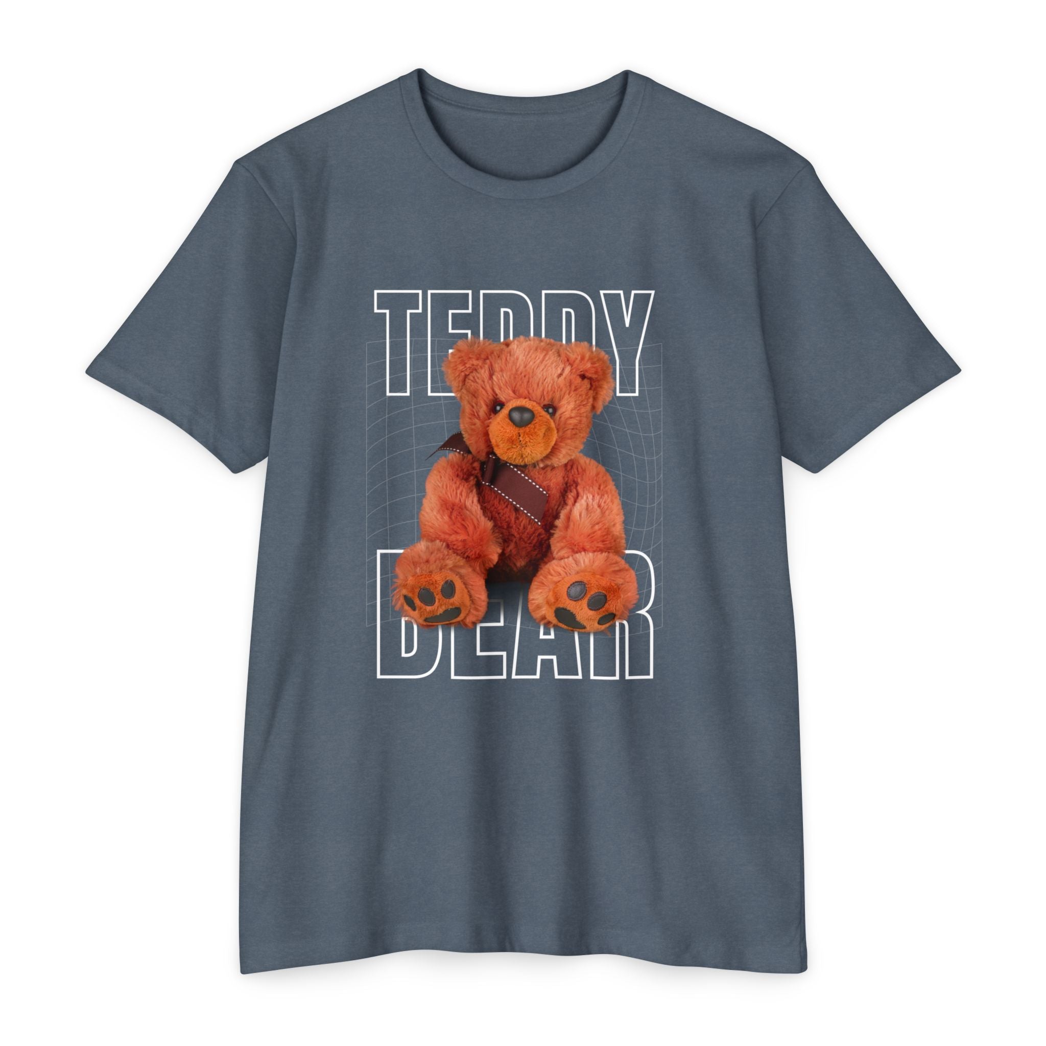 Teddy Bear Graphic T-Shirt — Vintage Plush Teddy Design