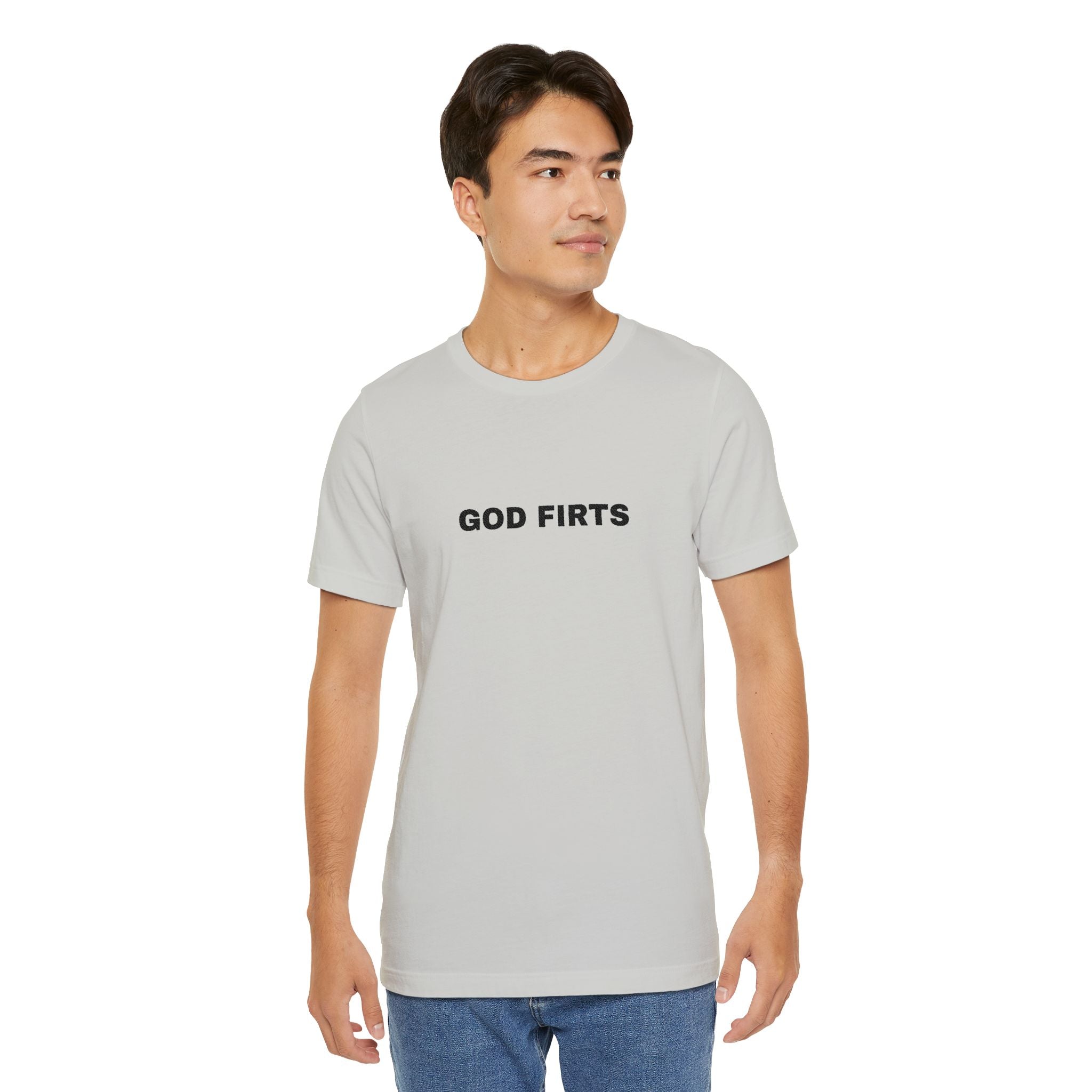 God First T-Shirt — Minimal Christian Faith Tee