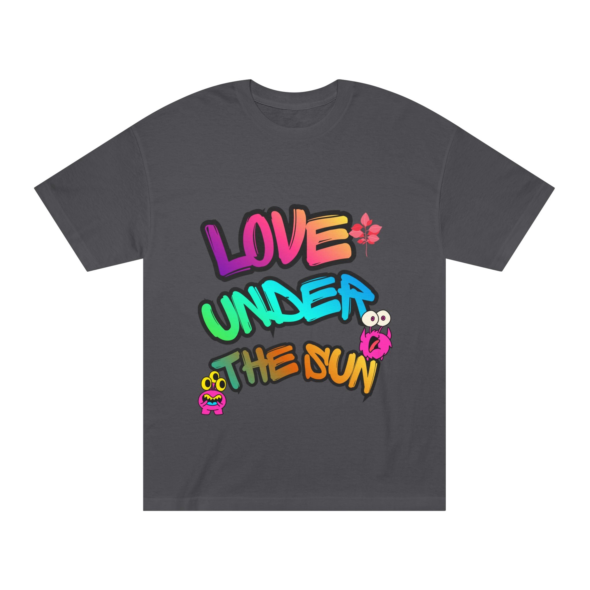 Love Under The Sun Graphic Tee — Colorful Retro Streetwear T-Shirt