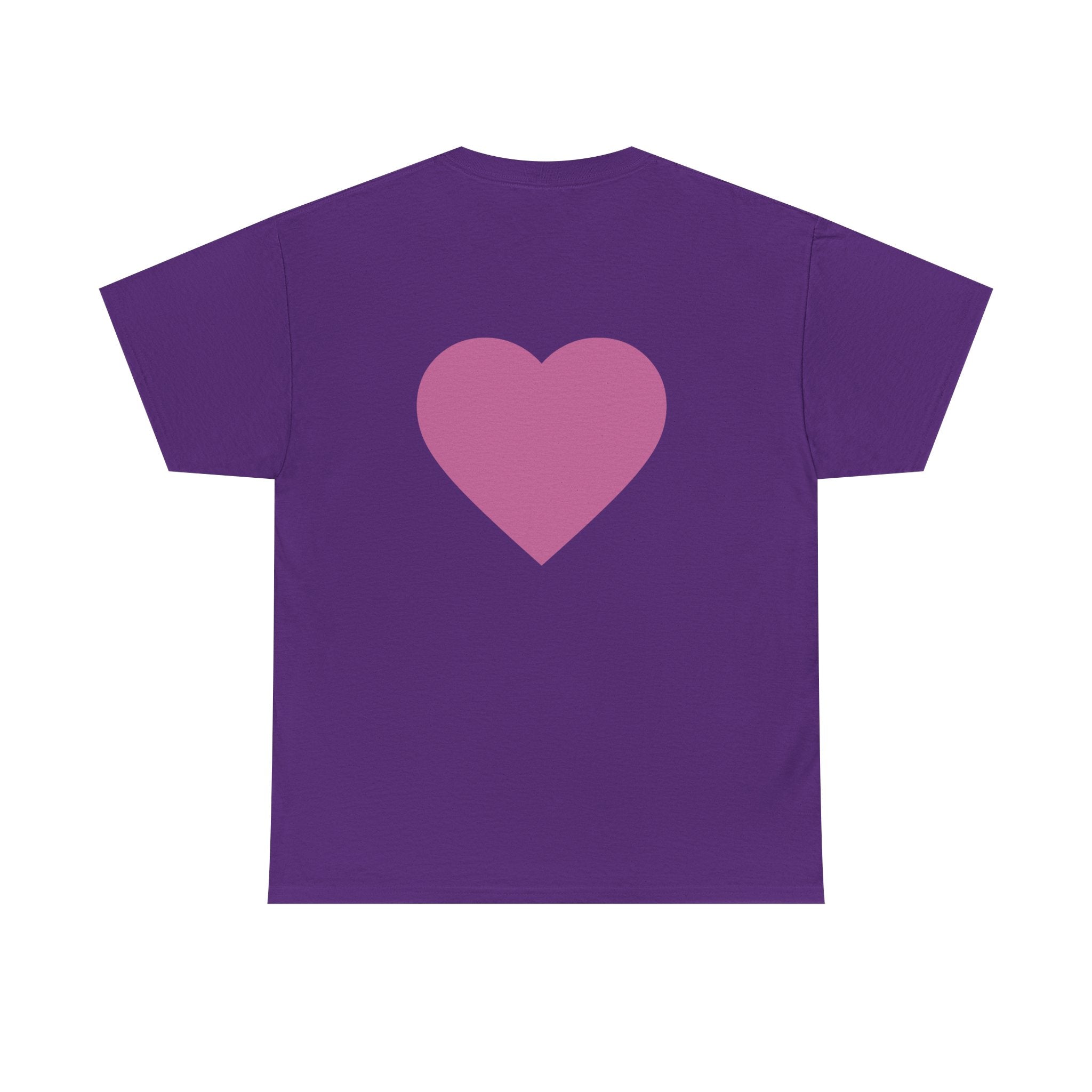 Best Mom Ever T-Shirt — Gradient Block Text Tee with Back Heart